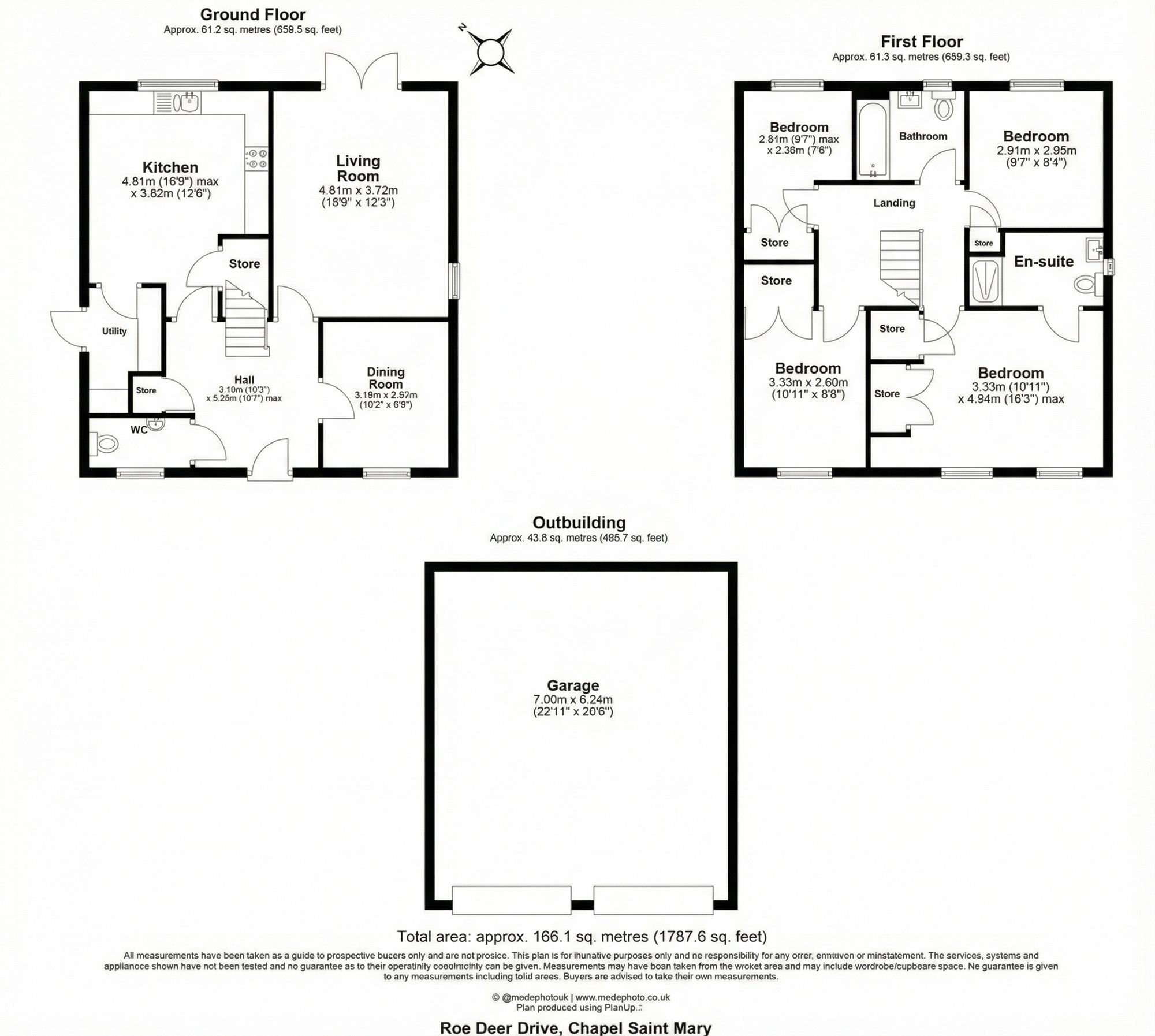26 Roe Deer Drive, Ipswich floorplan