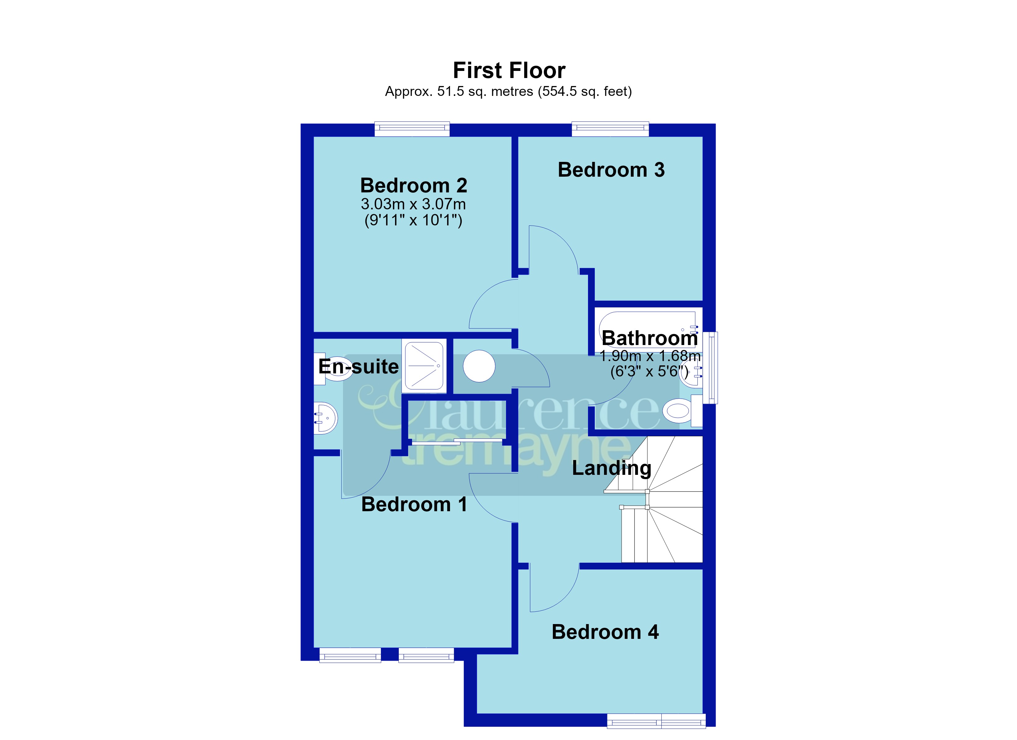 4, Fennel Close, Northamptonshire floorplan