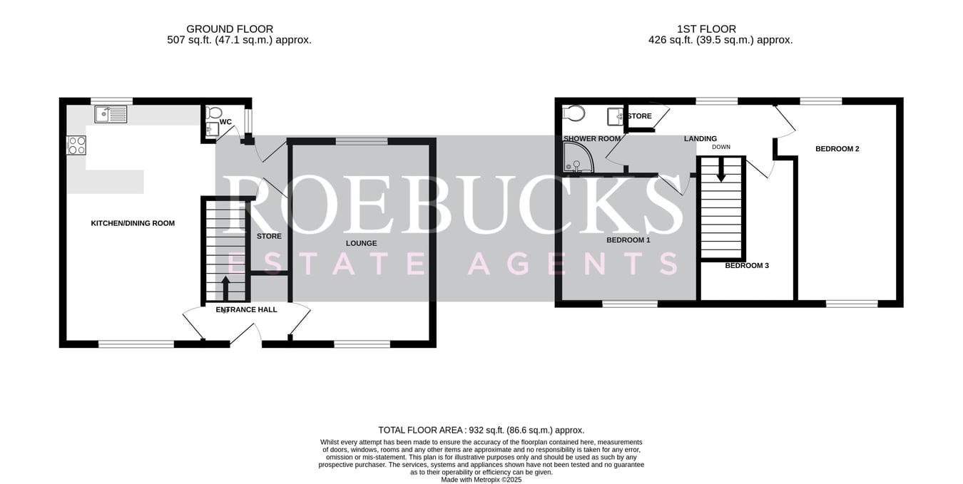 52, Upperwood Road, Barnsley floorplan