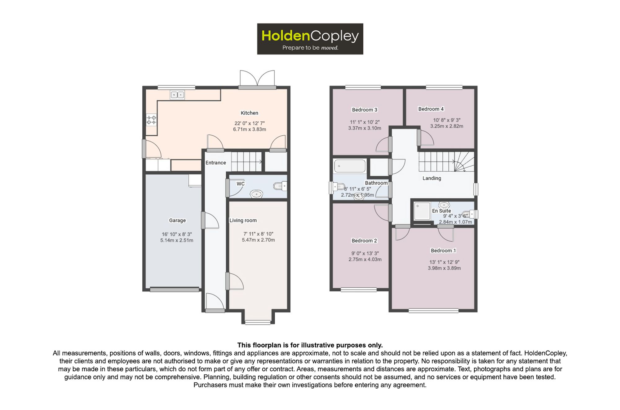8 Moorfield Close, Nottingham floorplan