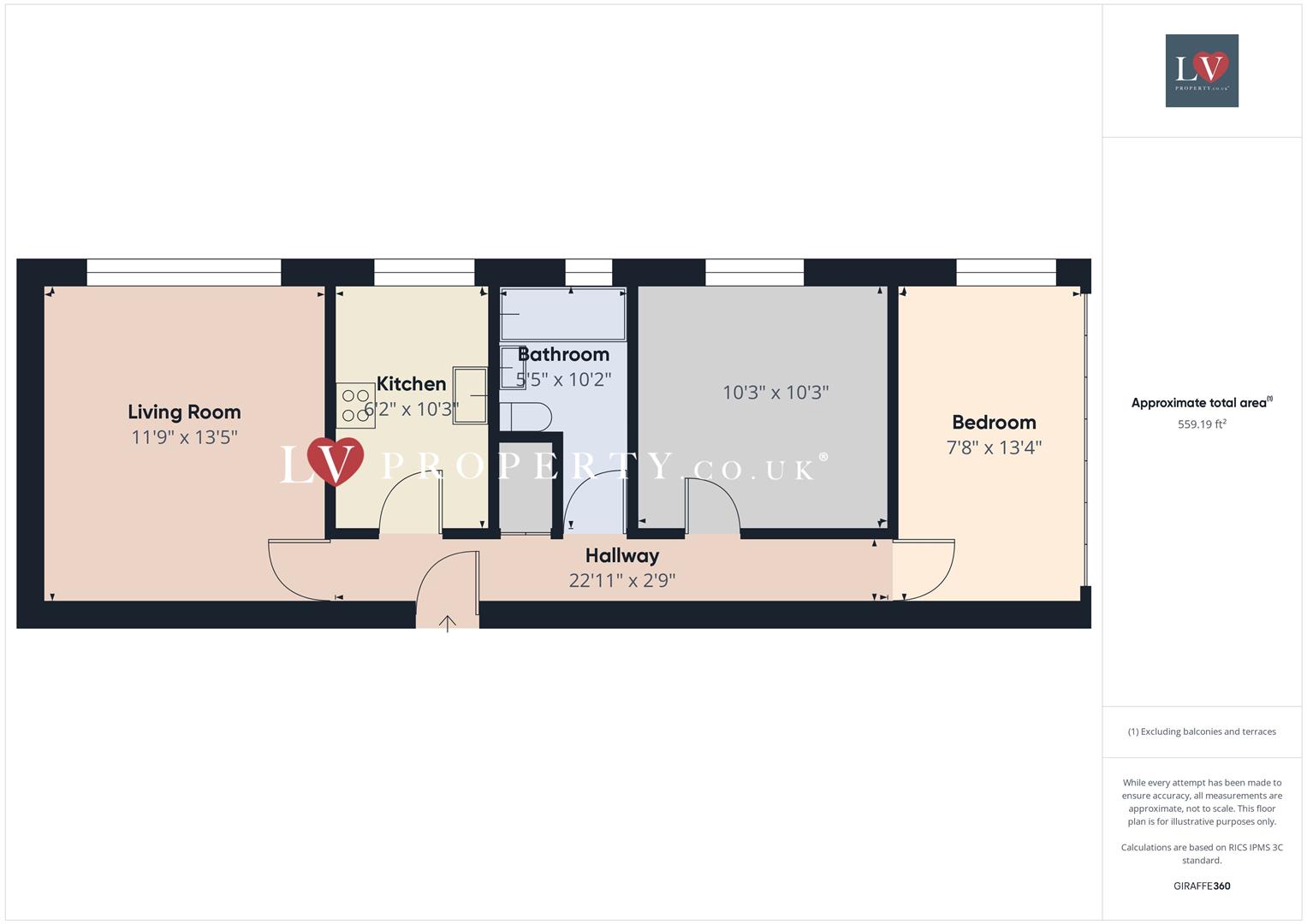 Flat 8,, Friary Close, Birmingham floorplan