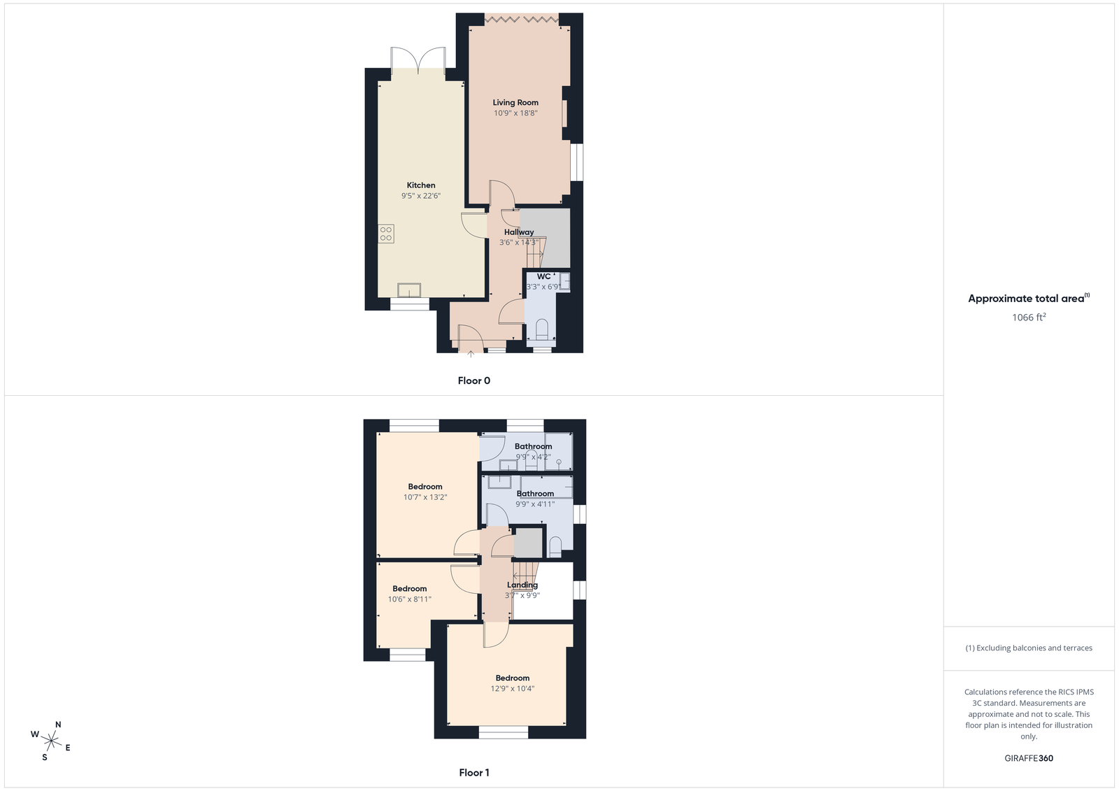 7A, Brocks Mead, Great Easton floorplan