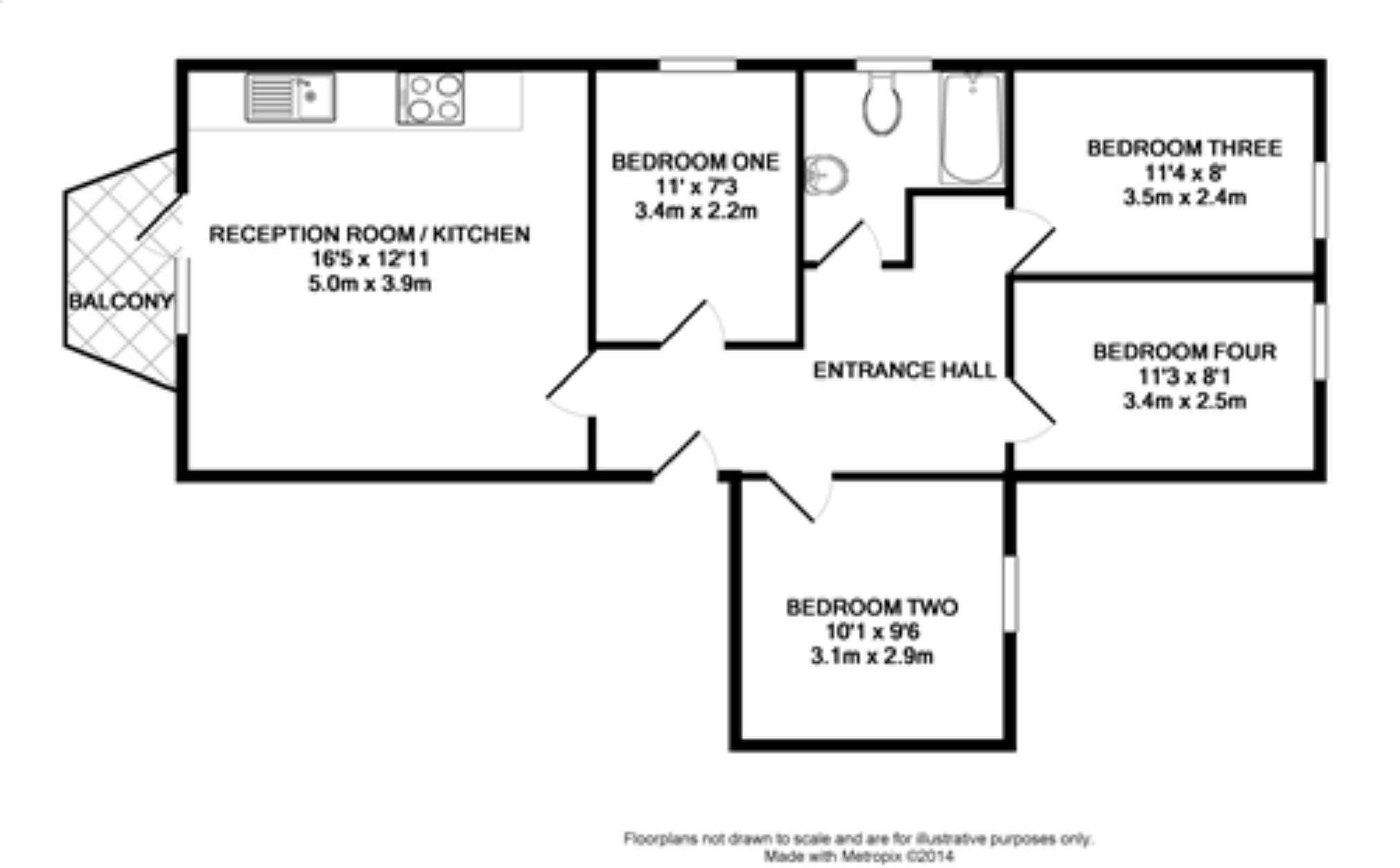 Sydenham Road, Cotham, Bristol BS6, 4 bedroom flat for sale 61783629