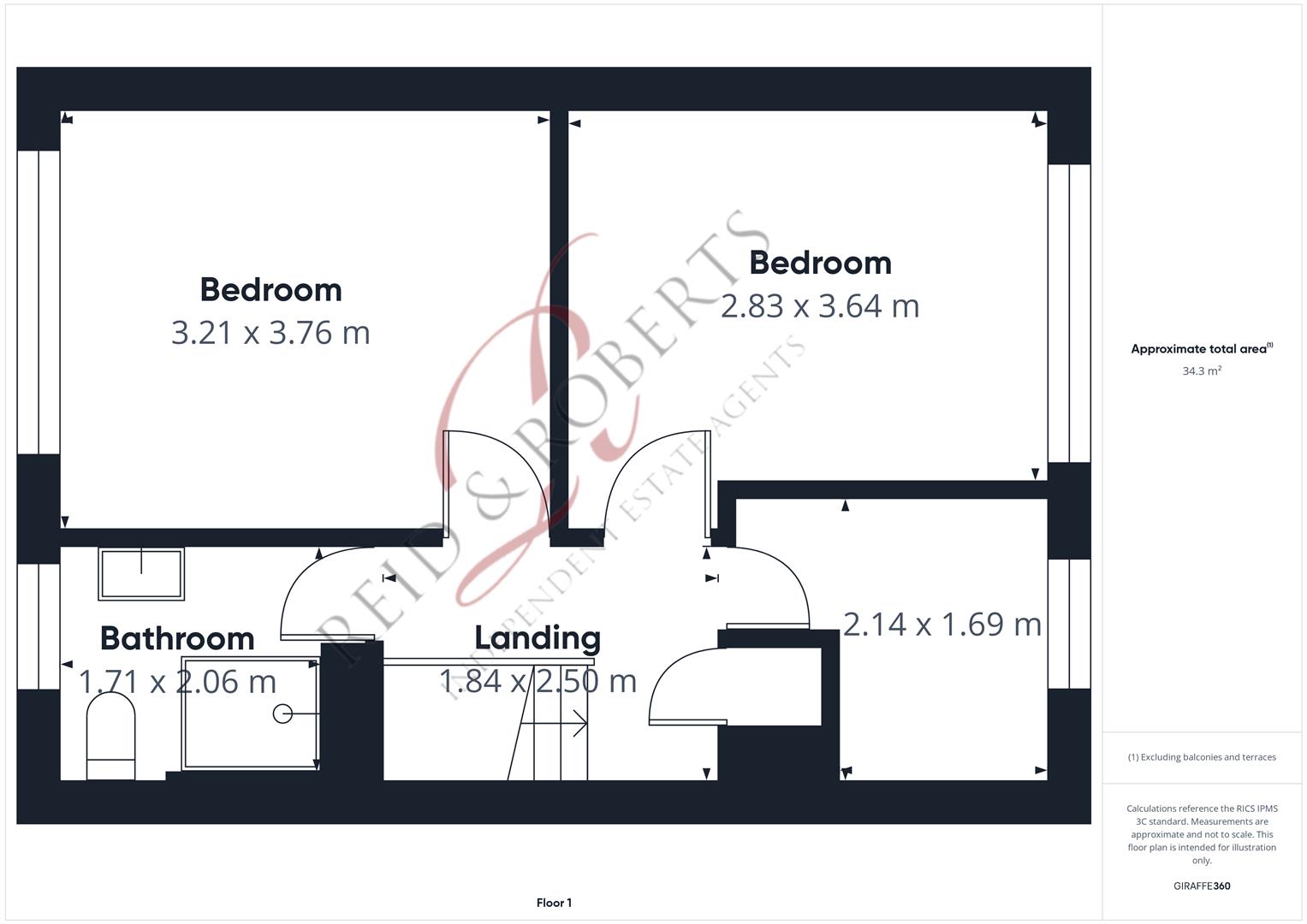 8, Lexham Green Close, Buckley floorplan