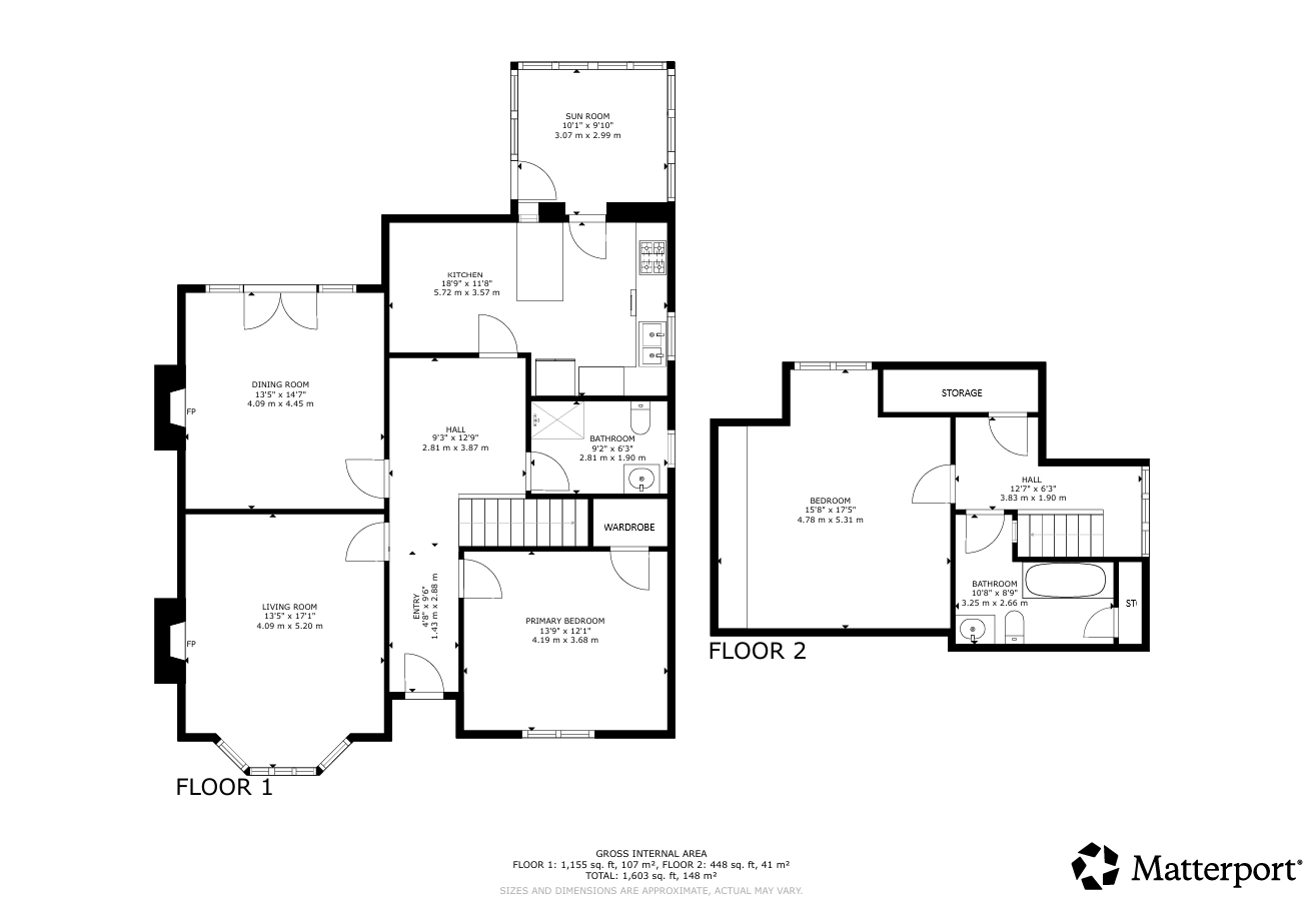 2, Kessington Road, Glasgow floorplan