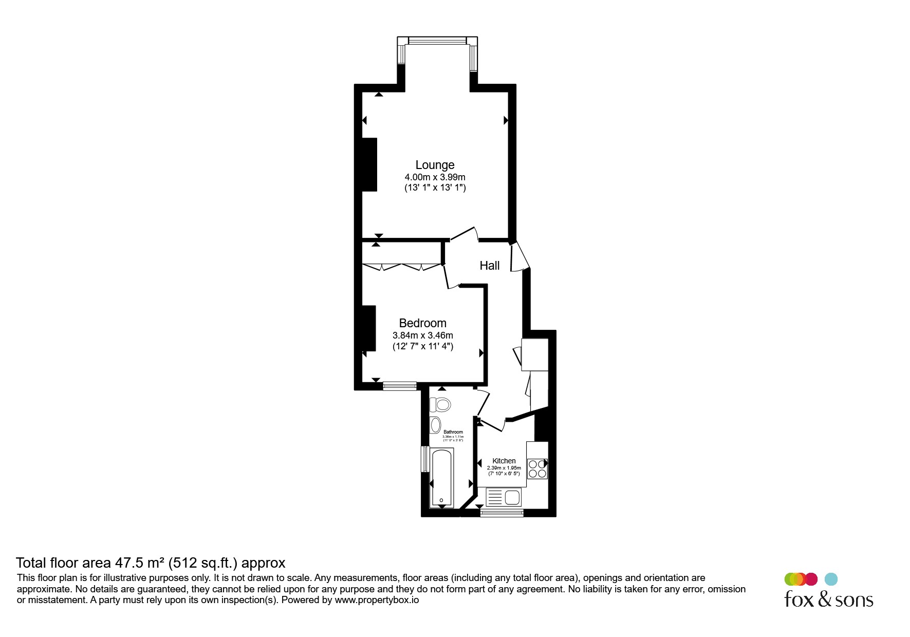Ground Floor Flat, 53, Preston Drove, Brighton floorplan