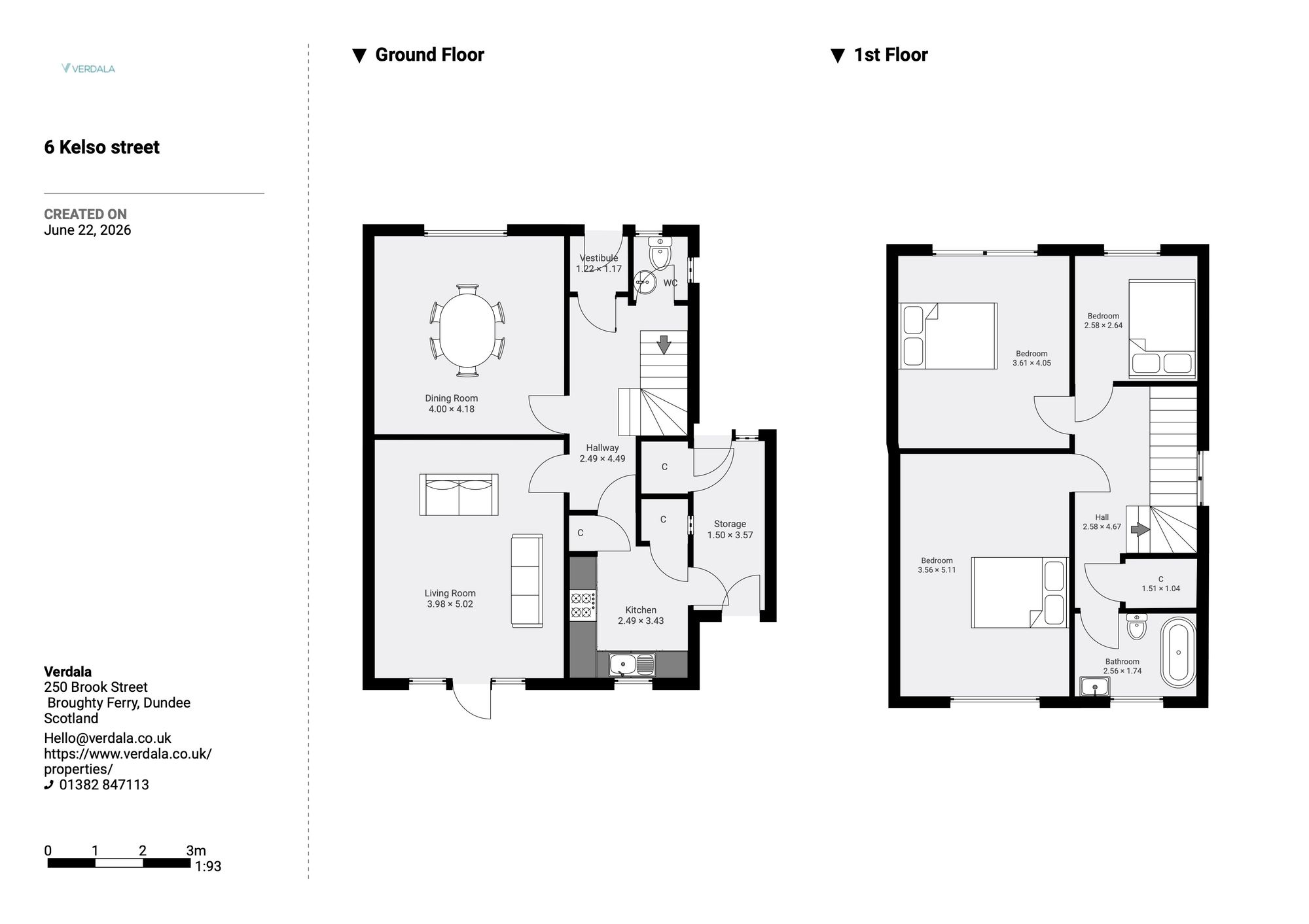 6 Kelso Street, Dundee floorplan