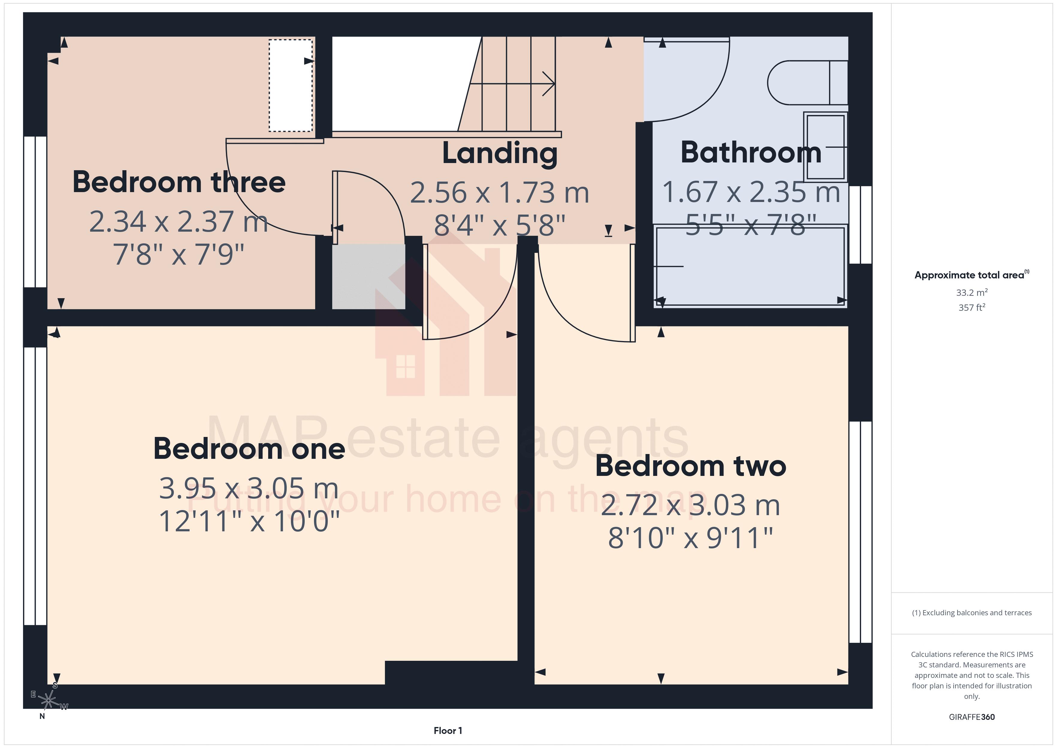124, Boslowick Road, Falmouth floorplan