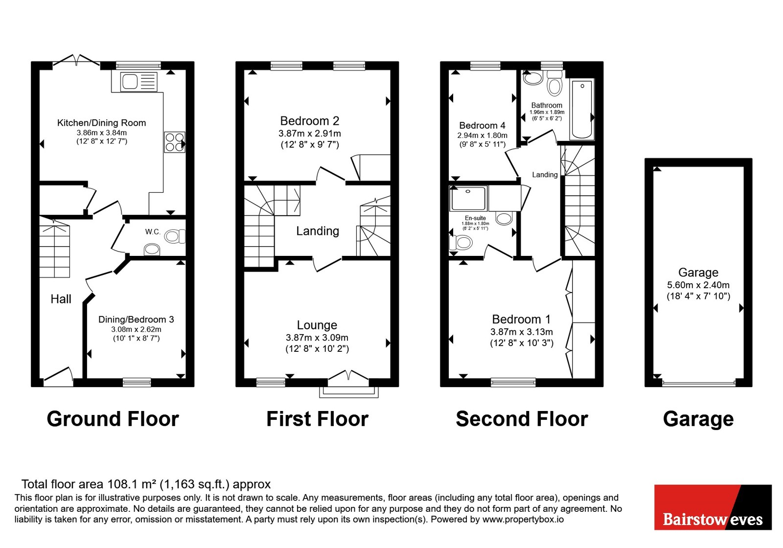 44, Pippin Close, Nottingham floorplan