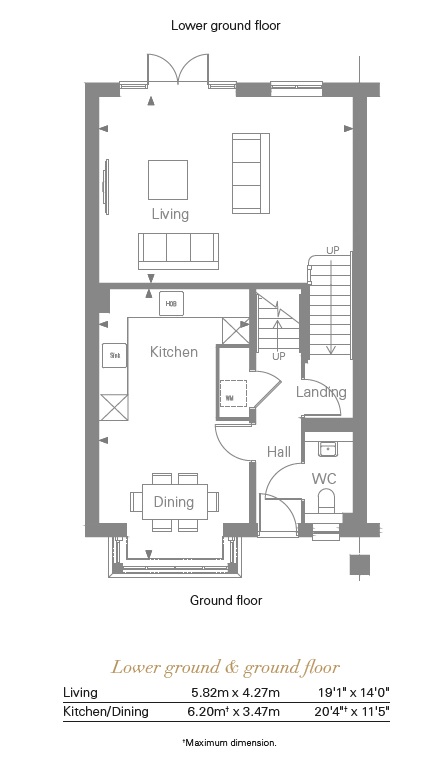 4 Bedrooms Semi-detached house for sale in Woodlands Road, Leatherhead KT22