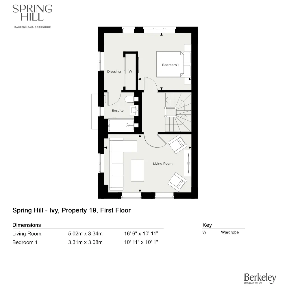spring hill-19-ivy, Manor Lane, Maidenhead floorplan