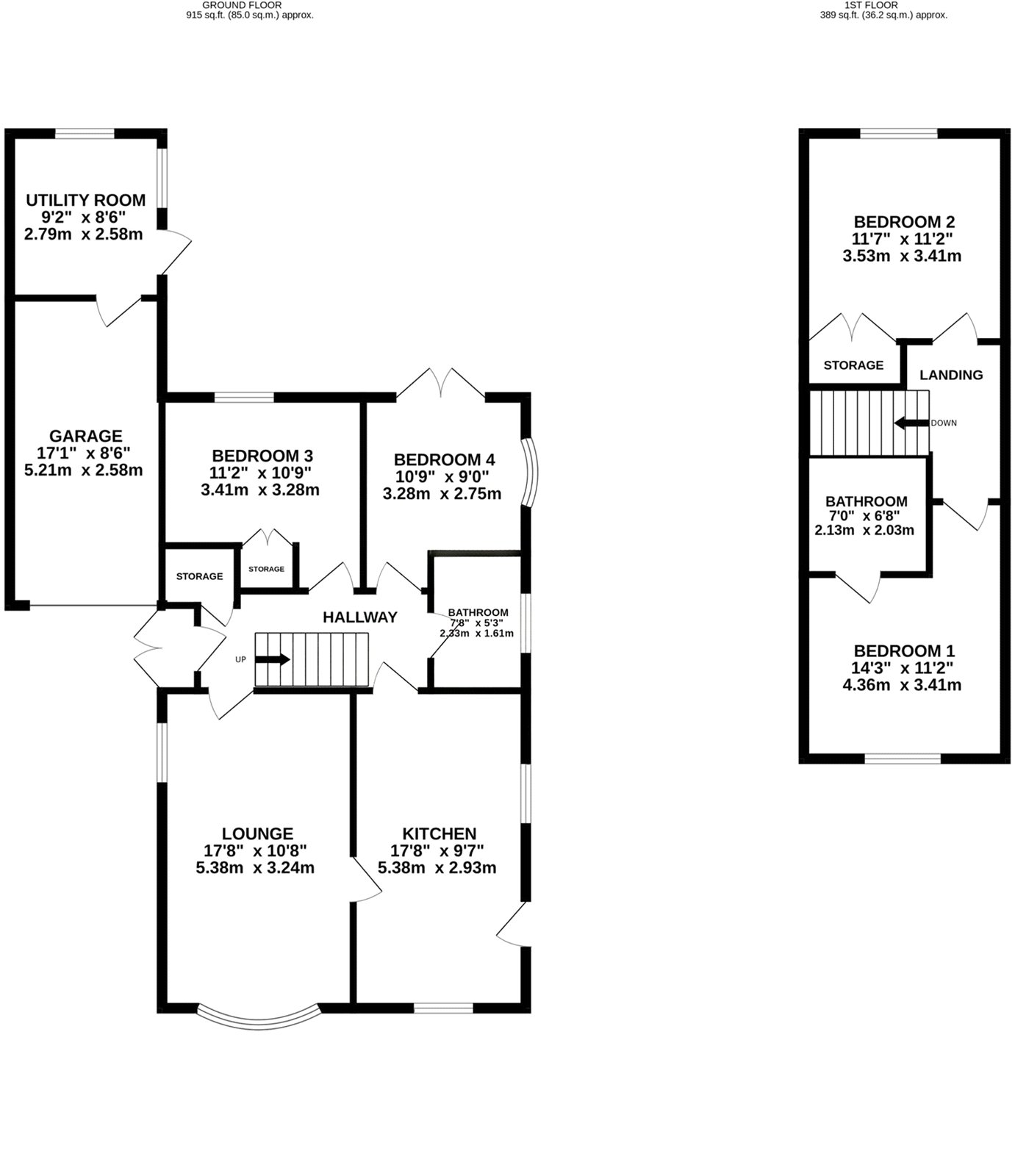 31, Rossall Lane, Lancashire floorplan