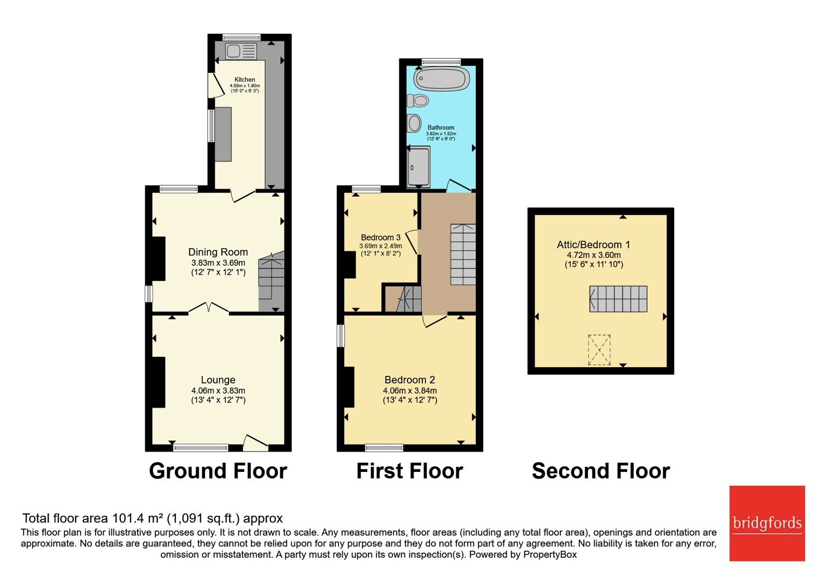 Broughton Road, Cheshire floorplan