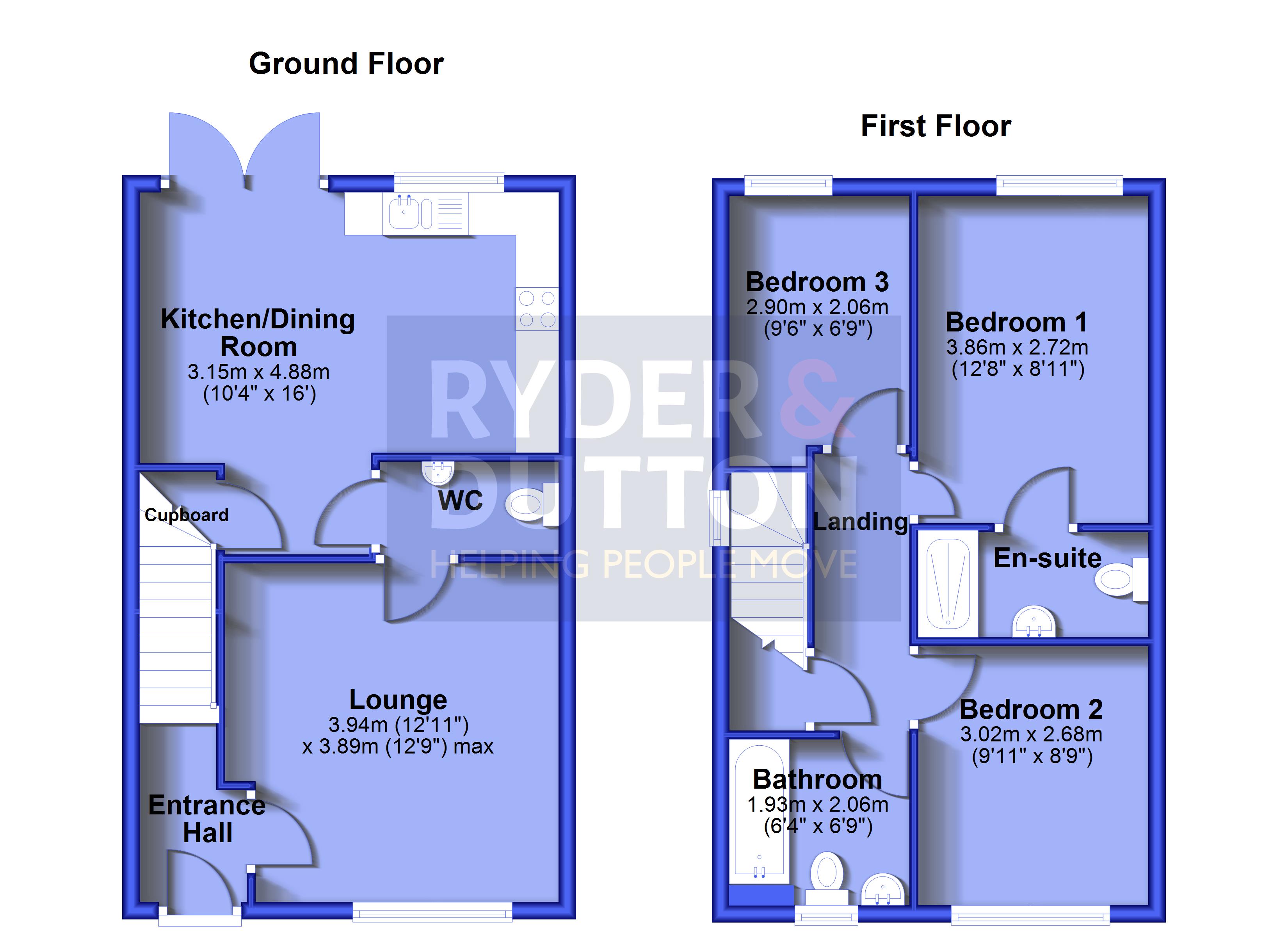 14, Weavers Drive, Greater Manchester floorplan