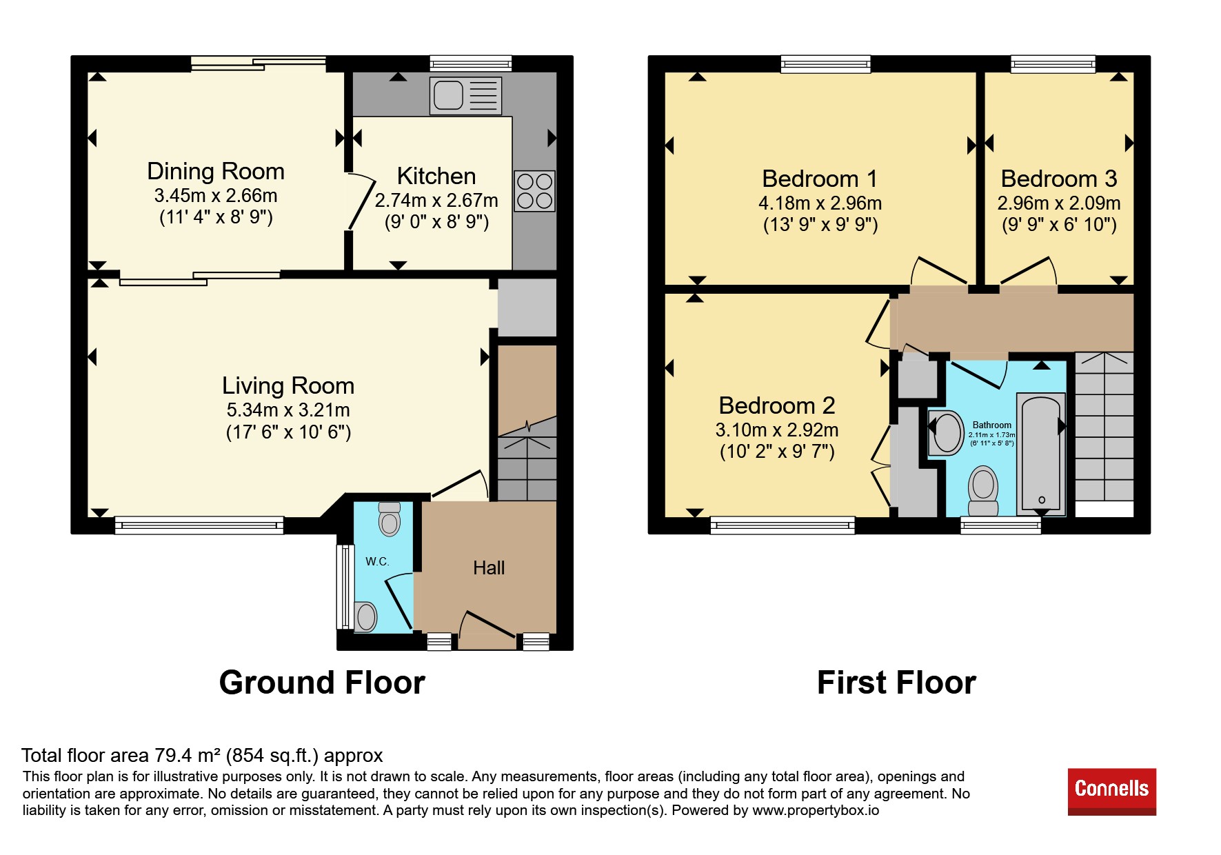 5, Honister Green, Northampton floorplan