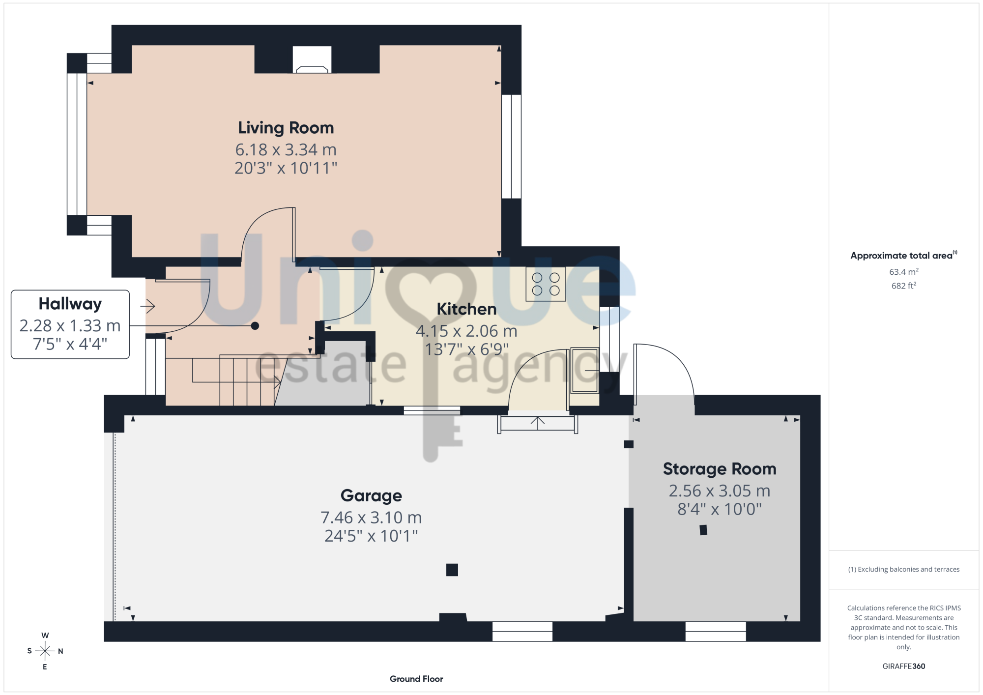 6, St. Thomas Road, Kirkham floorplan