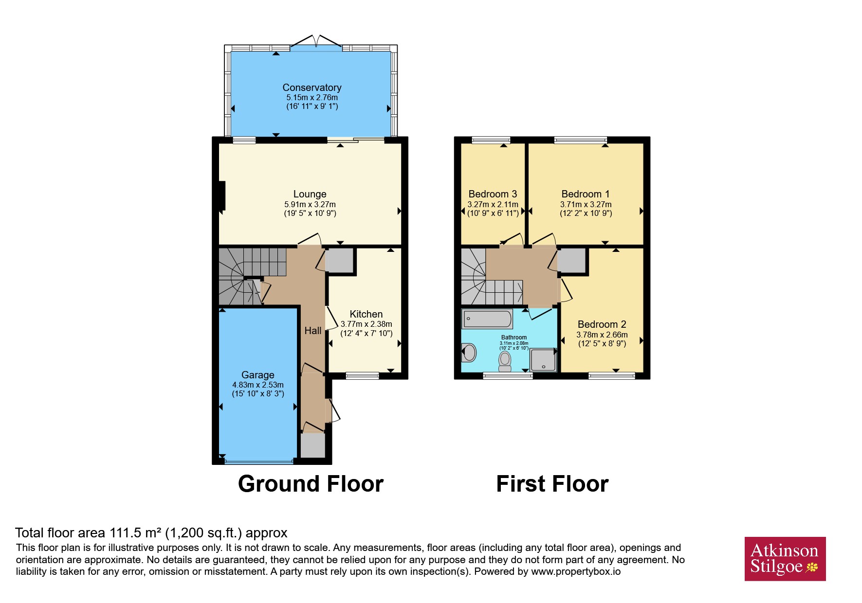 6, Arden Close, Balsall Common floorplan