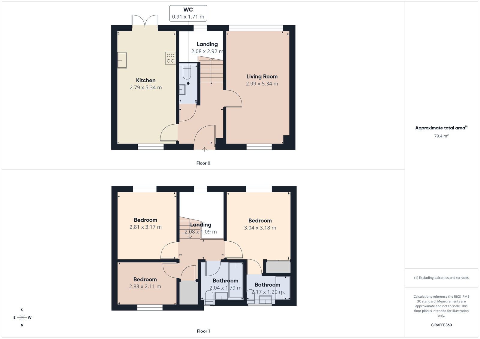 18, Flora Way, Rochester floorplan