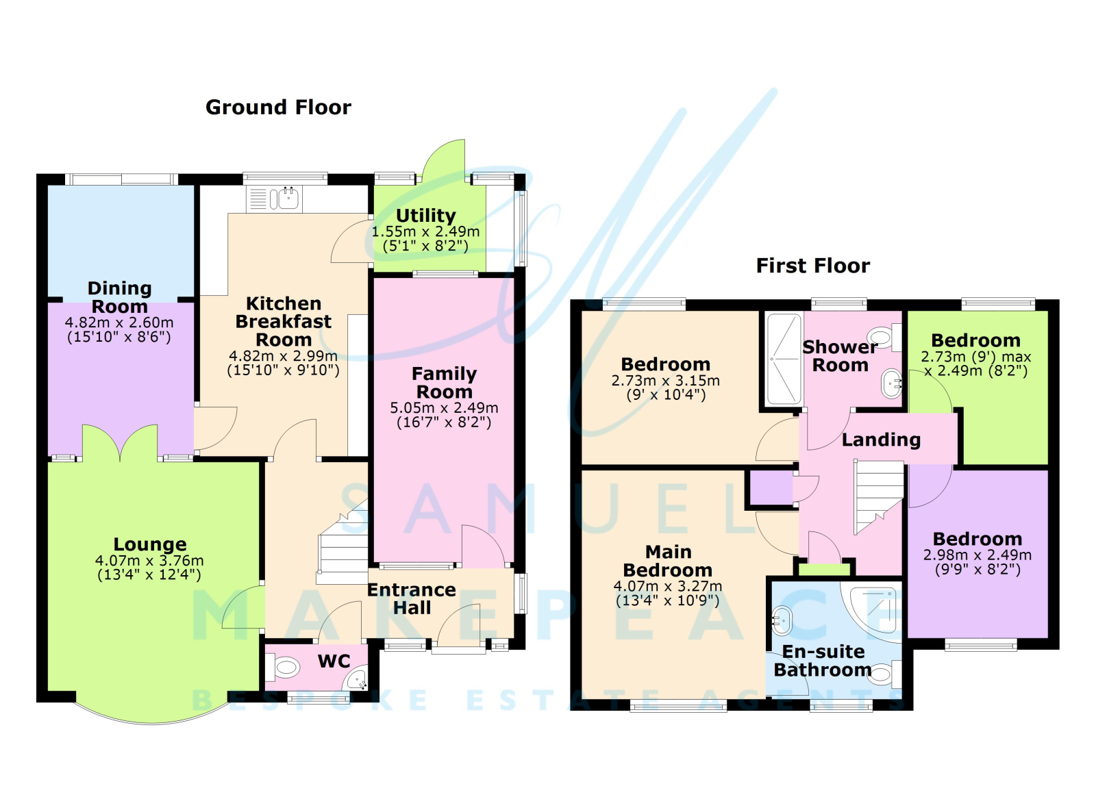 24 Blenheim Court, Alsager, Stoke-on-Trent floorplan
