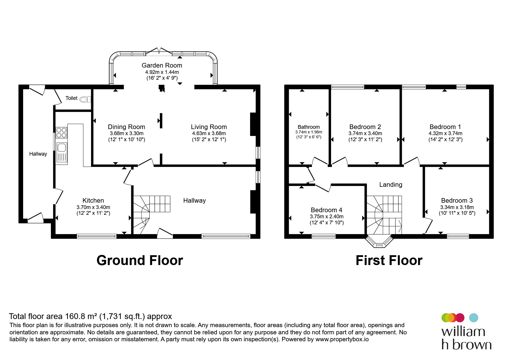 192, Lynn Road, Wisbech floorplan
