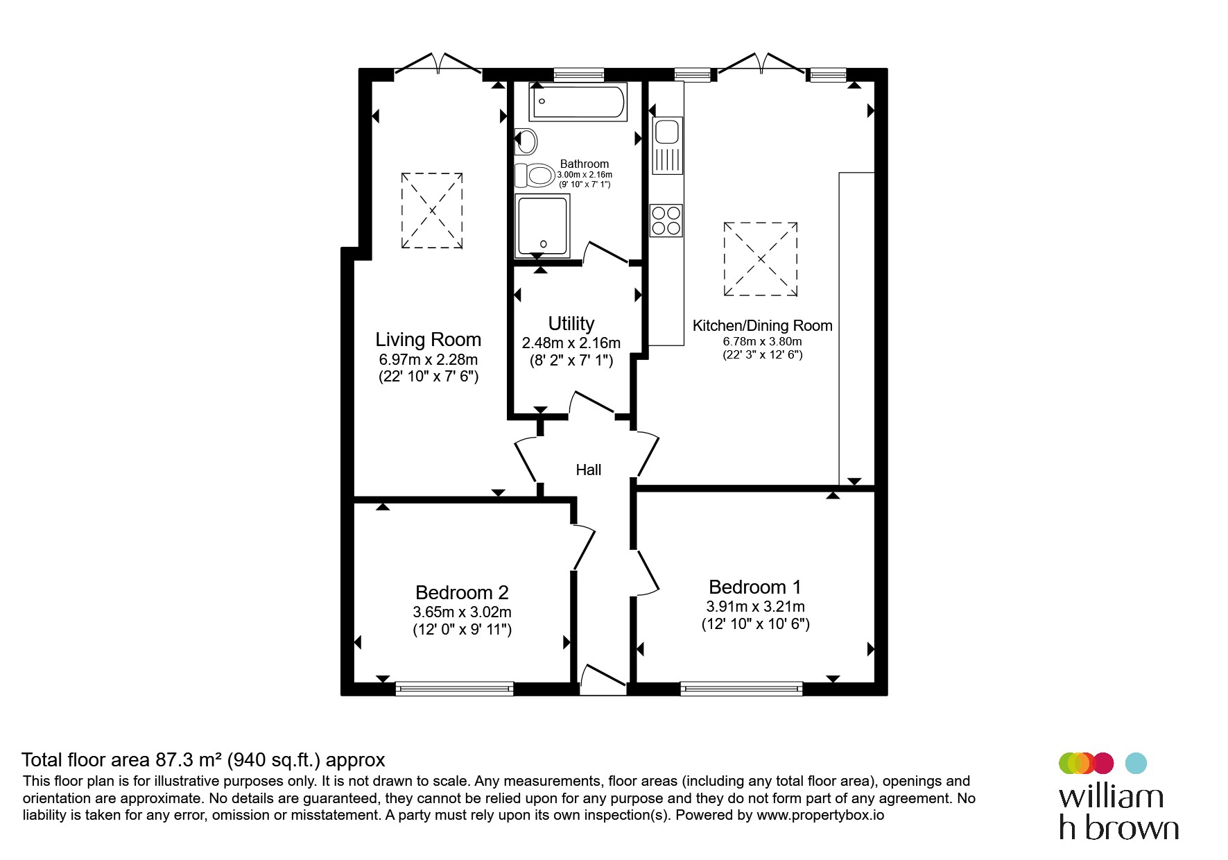 13, Redthorne Way, Barnsley floorplan