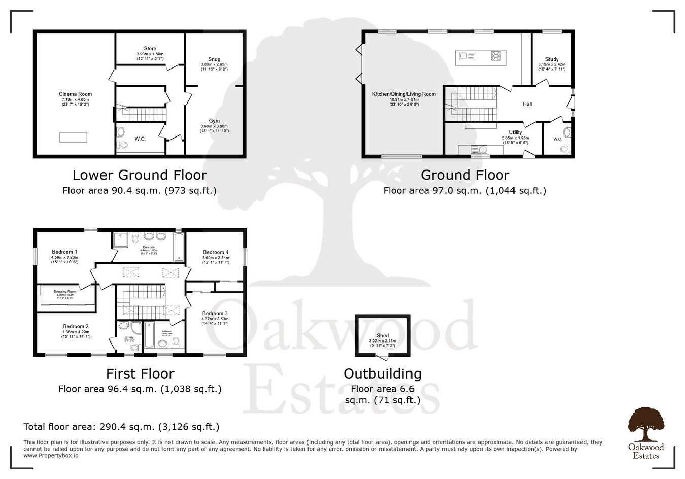 1a, Copse Wood, Iver Heath floorplan