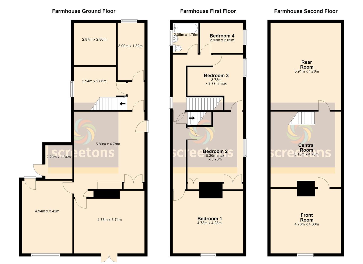 Woodend Farm, ,, Kirkhouse Green, Doncaster floorplan