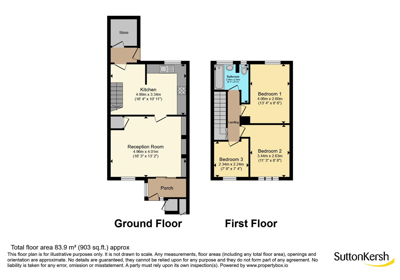 40, Little Moss Hey, Merseyside floorplan