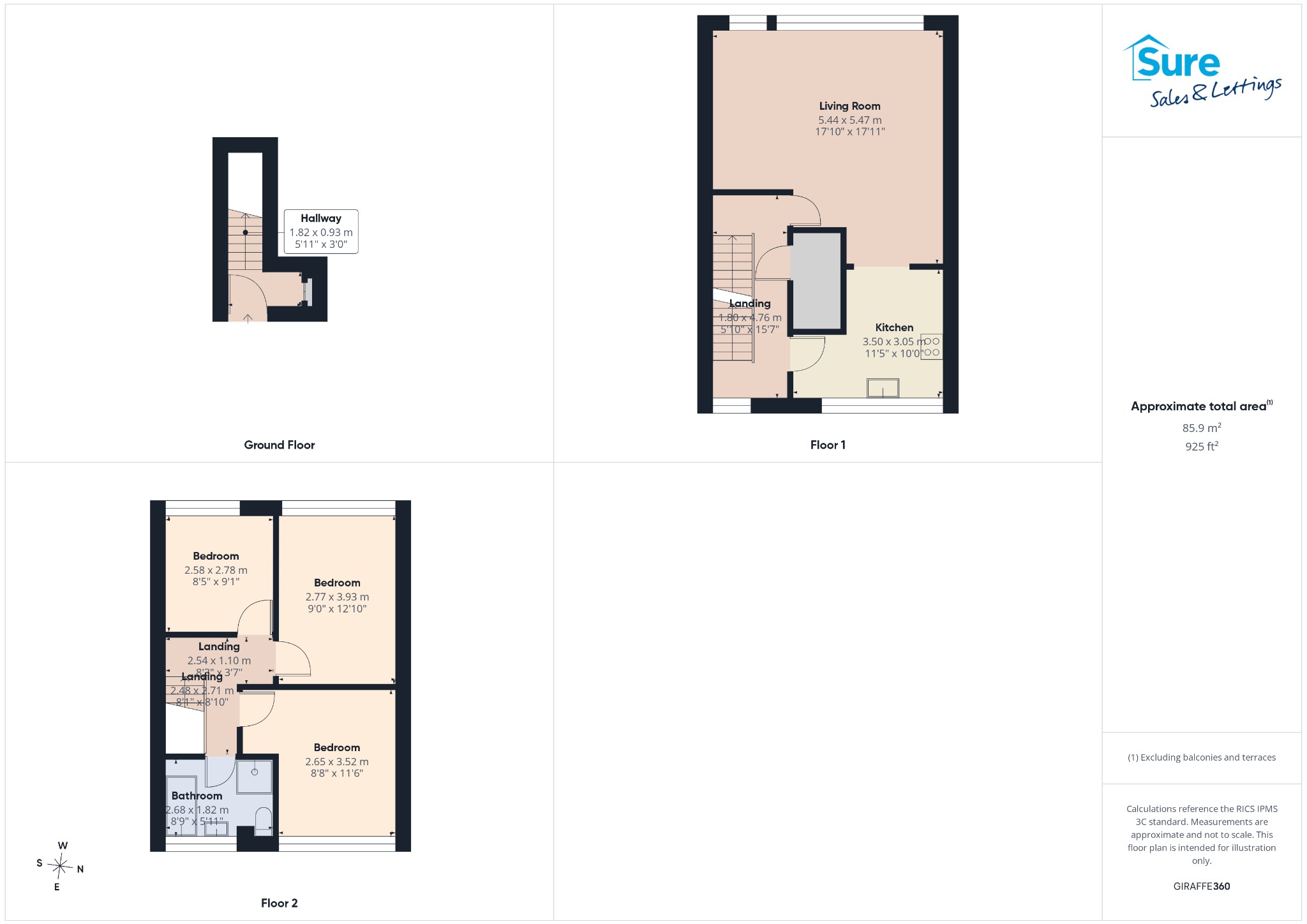 33, Westerdale, Hemel Hempstead floorplan