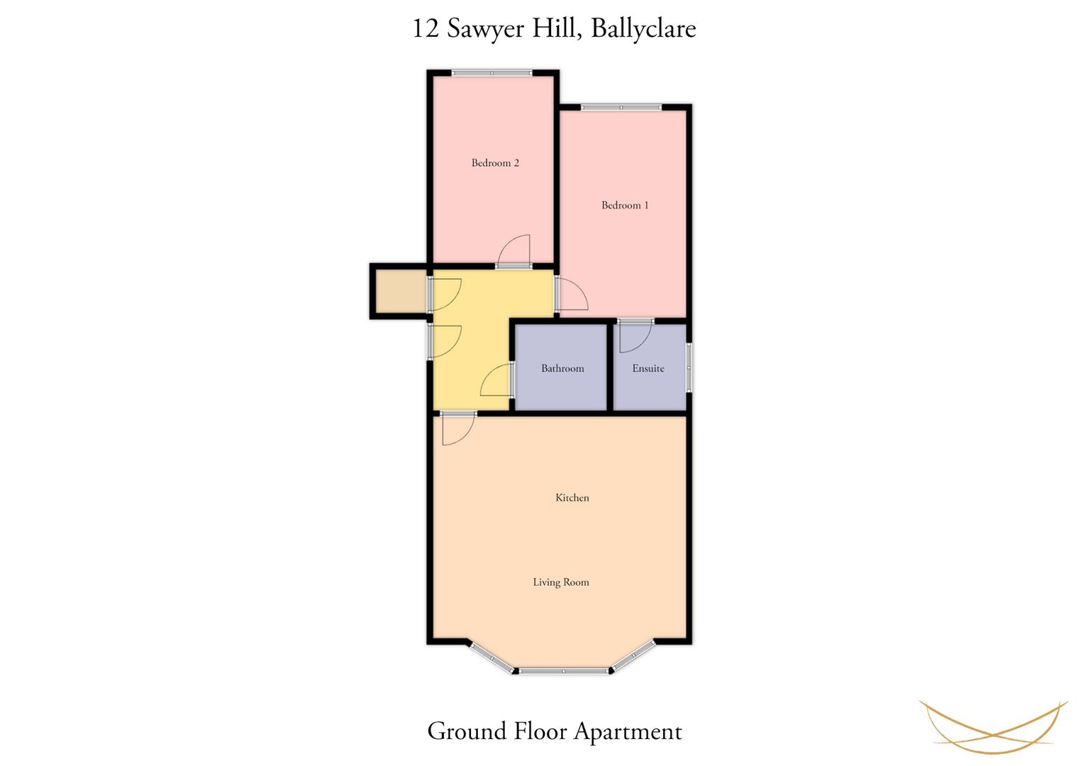 12, Sawyer Hill, Rashee Road, Ballyclare floorplan