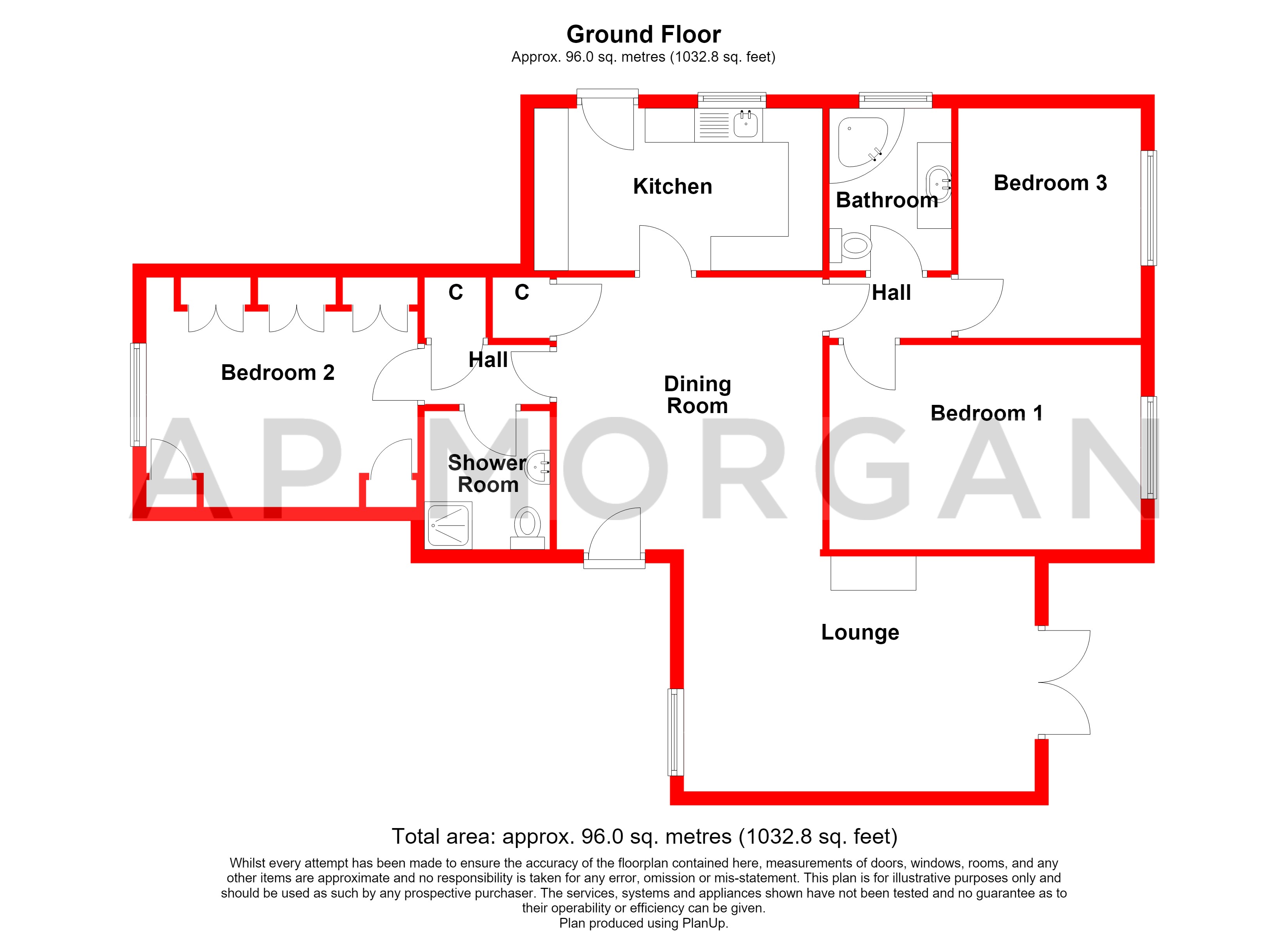 Churchley,, Churchley, Warwickshire floorplan