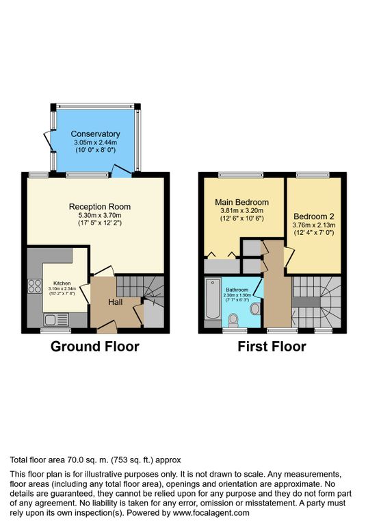 18 Banks Way, Guildford floorplan