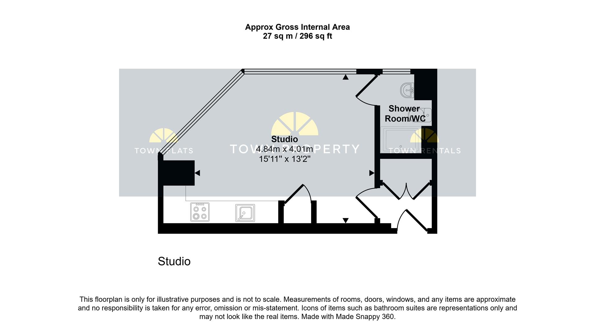 3 The Upperton, Upperton Road, Eastbourne floorplan