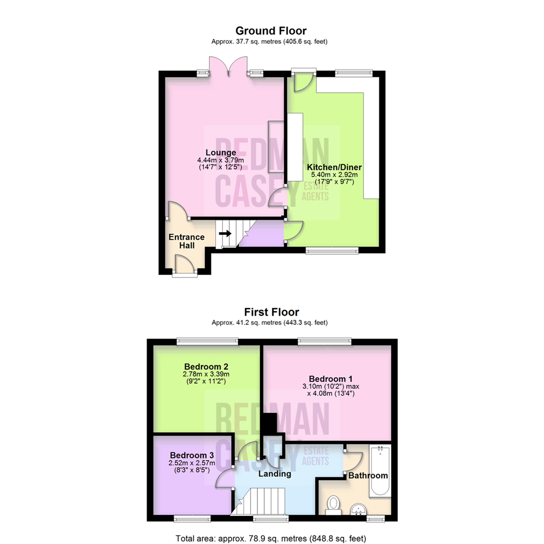 556, Manchester Road, Bolton floorplan
