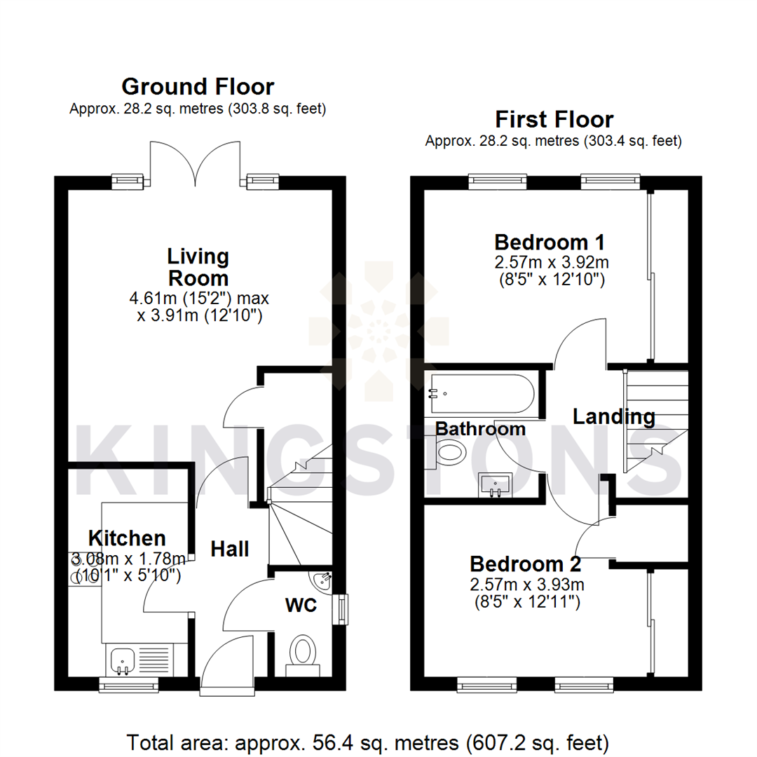 19, Mint Grove, Melksham floorplan