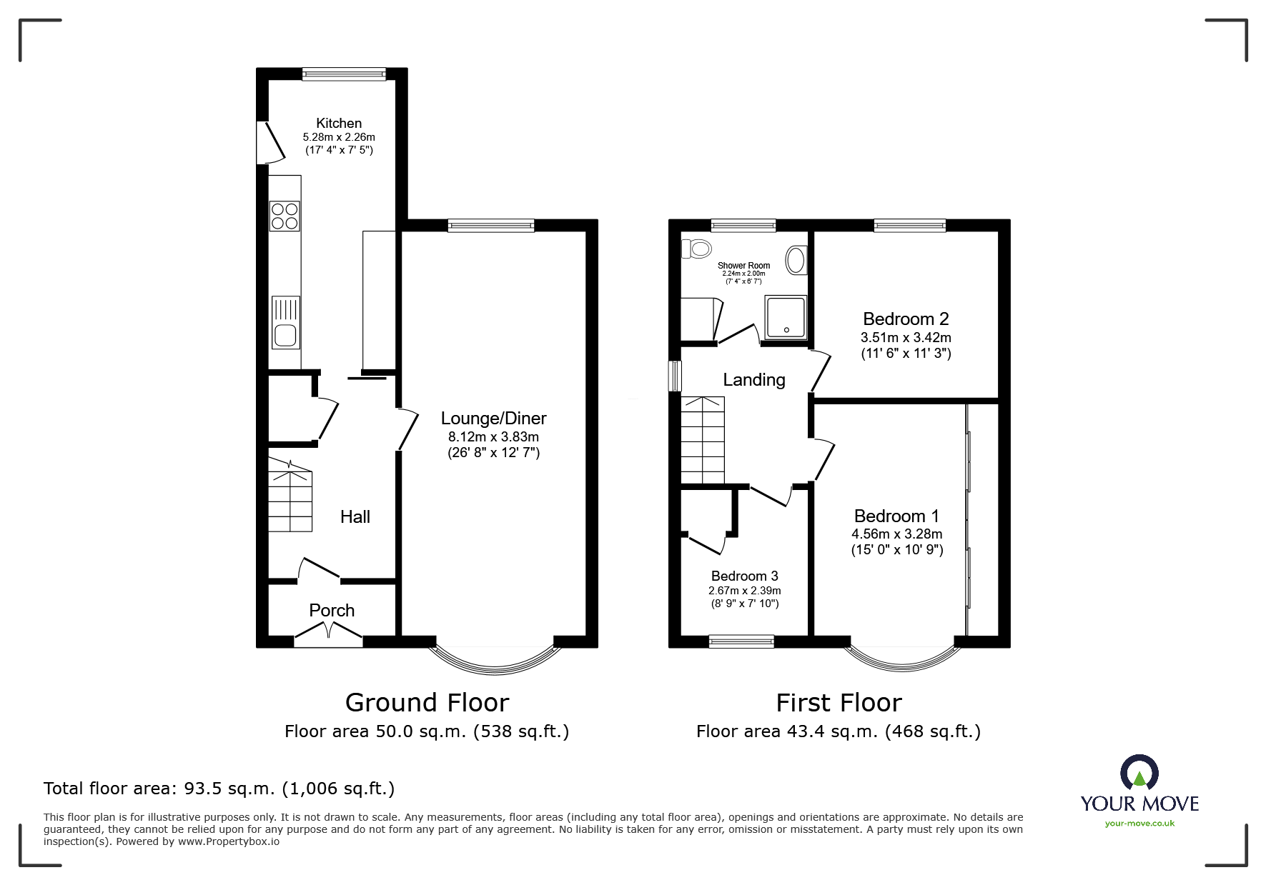 77, Hunt Lea Avenue, Lincolnshire floorplan