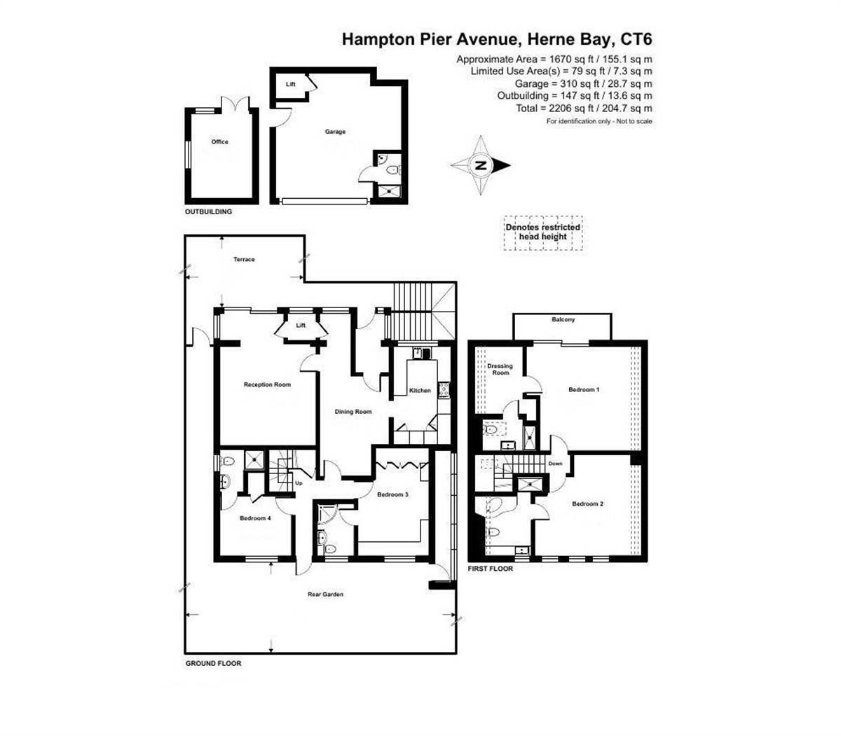 31, Hampton Pier Avenue, Herne Bay floorplan