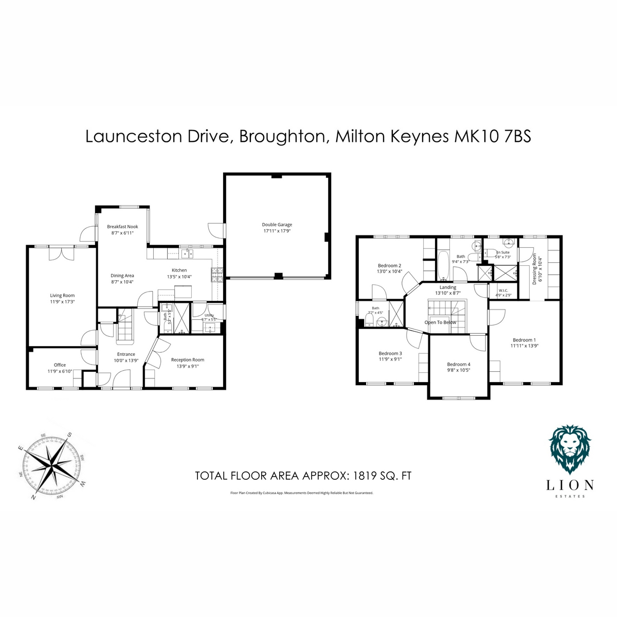 Launceston Drive, Milton Keynes floorplan