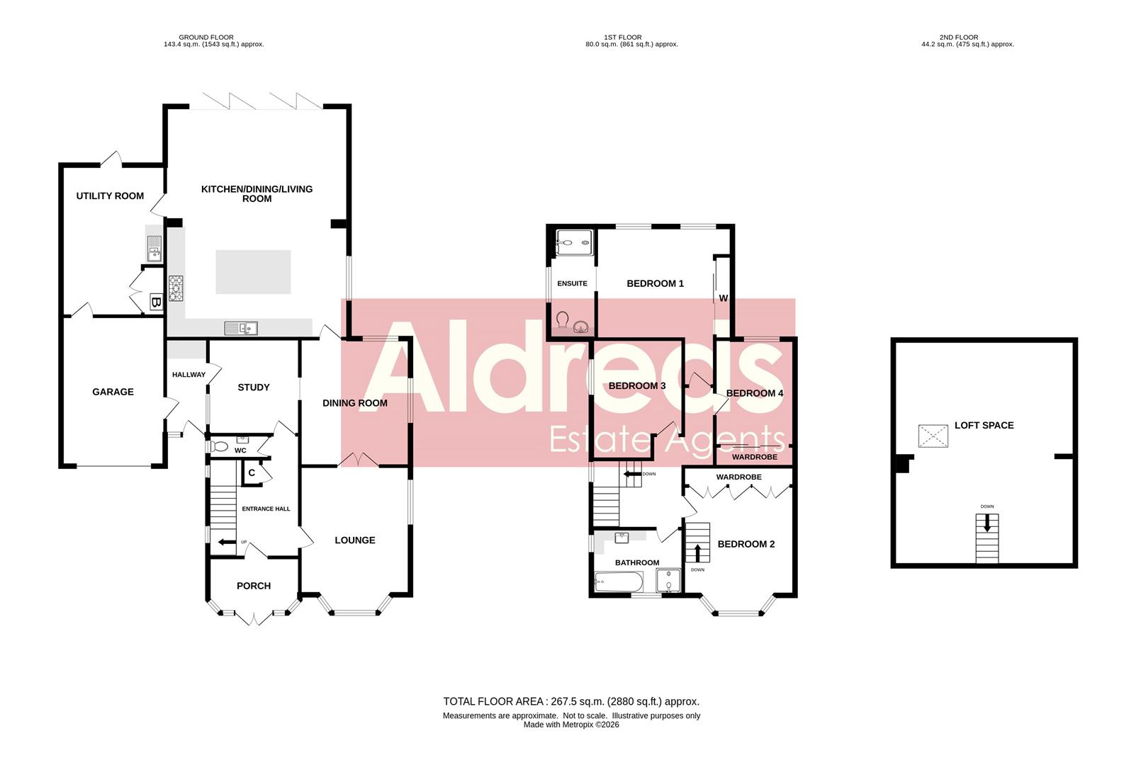 207, Lowestoft Road, Great Yarmouth floorplan