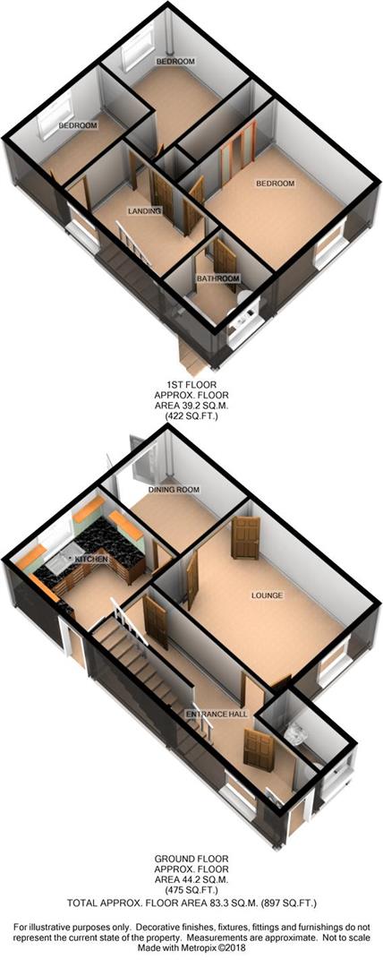 104, Kings Drive, Bradwell floorplan