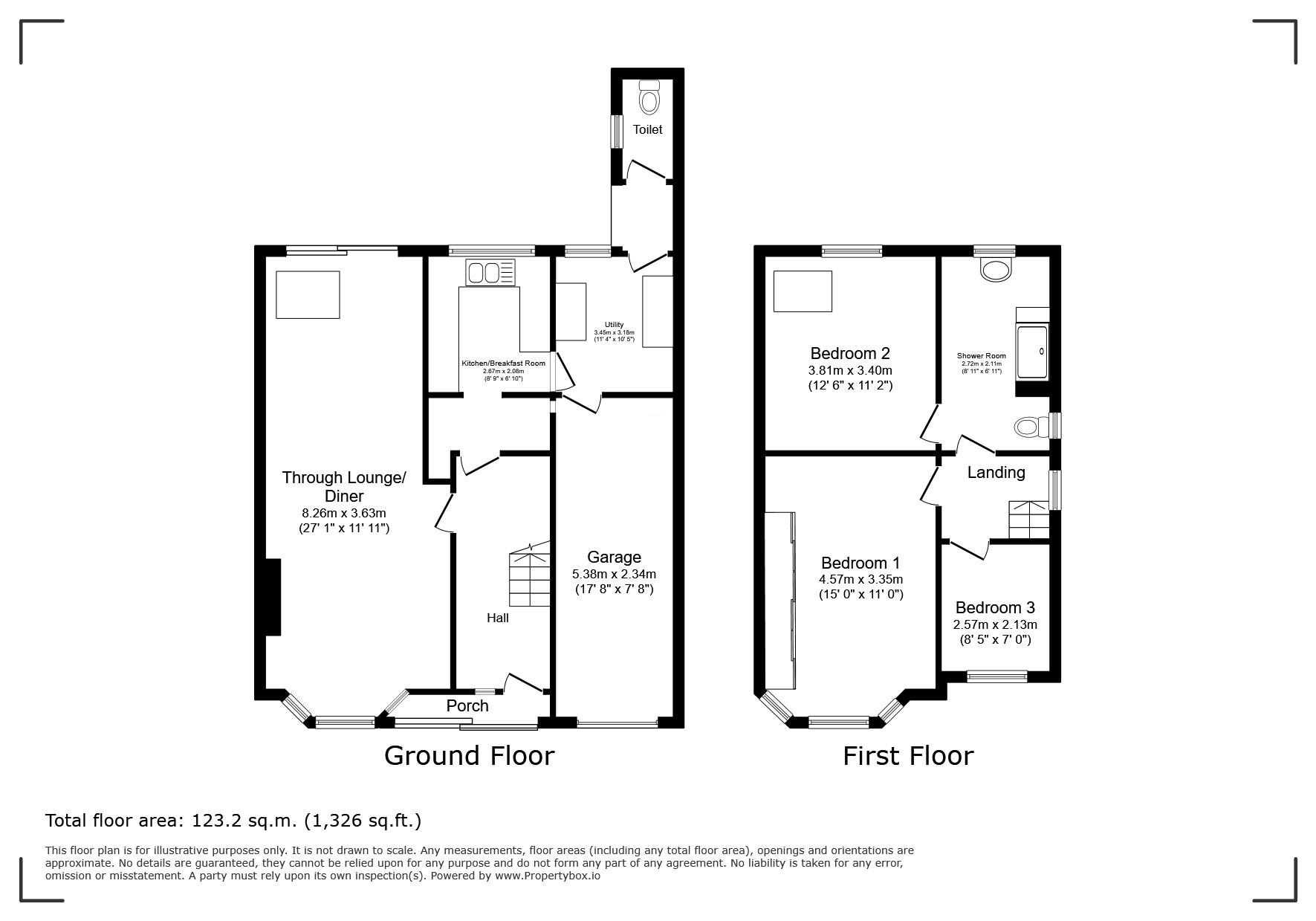 351, Highters Heath Lane, Birmingham floorplan