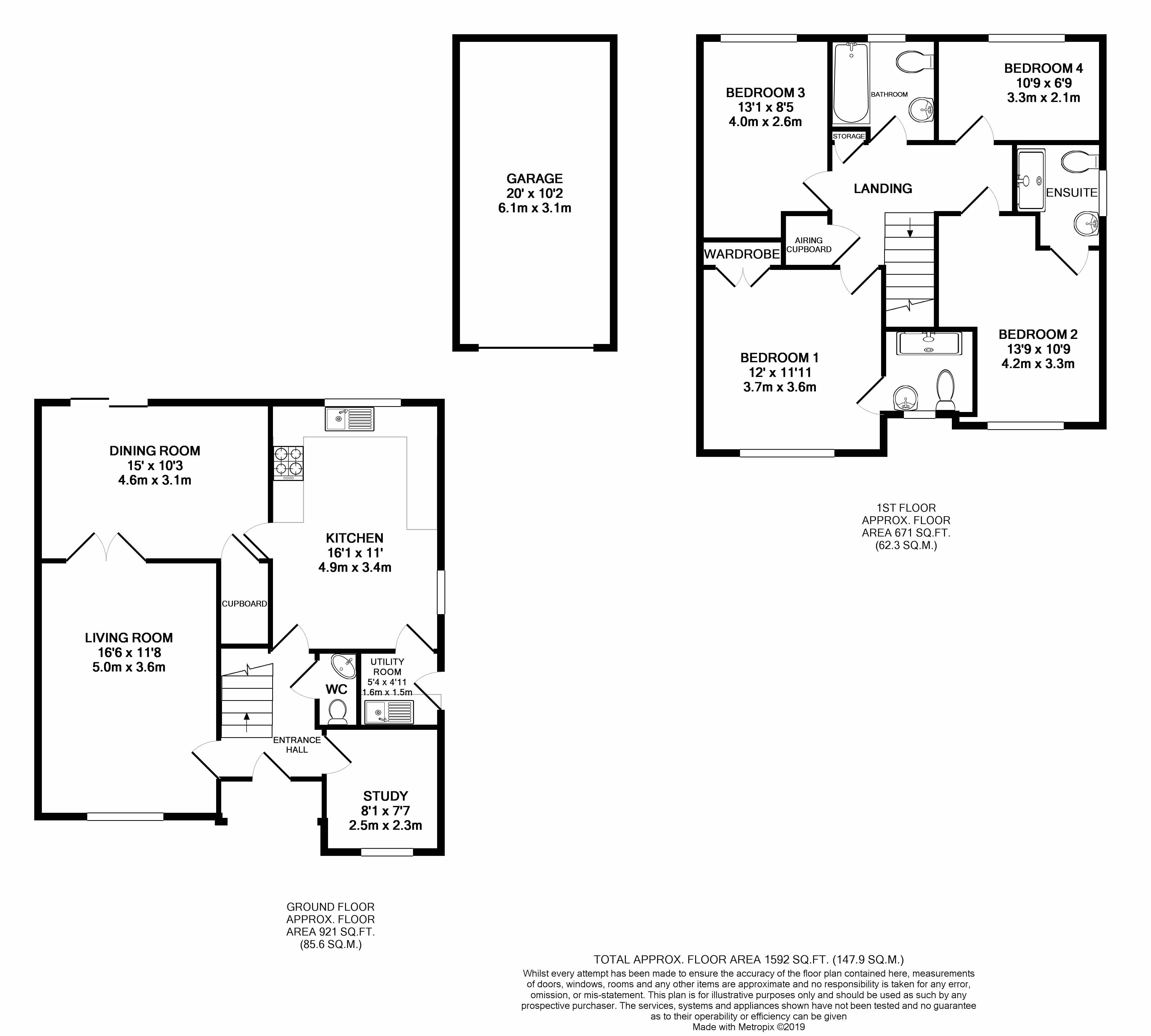 4 Bedrooms Detached house for sale in Glebe Close, Aldershot GU11