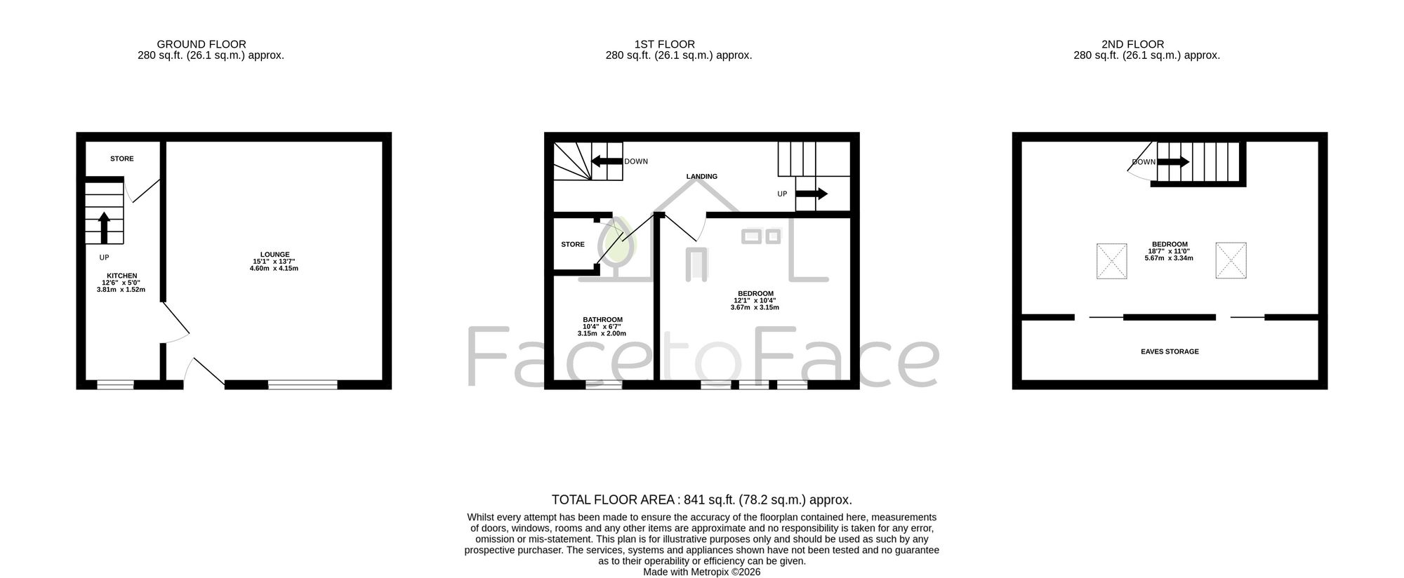 6 West Avenue, Rochdale floorplan