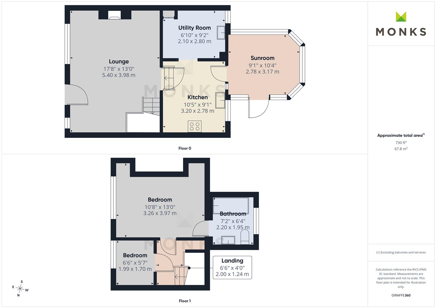 Myddle Cottage, Shrewsbury floorplan