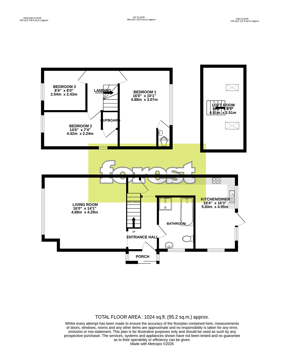 2, Osborne Close, Hanworth floorplan