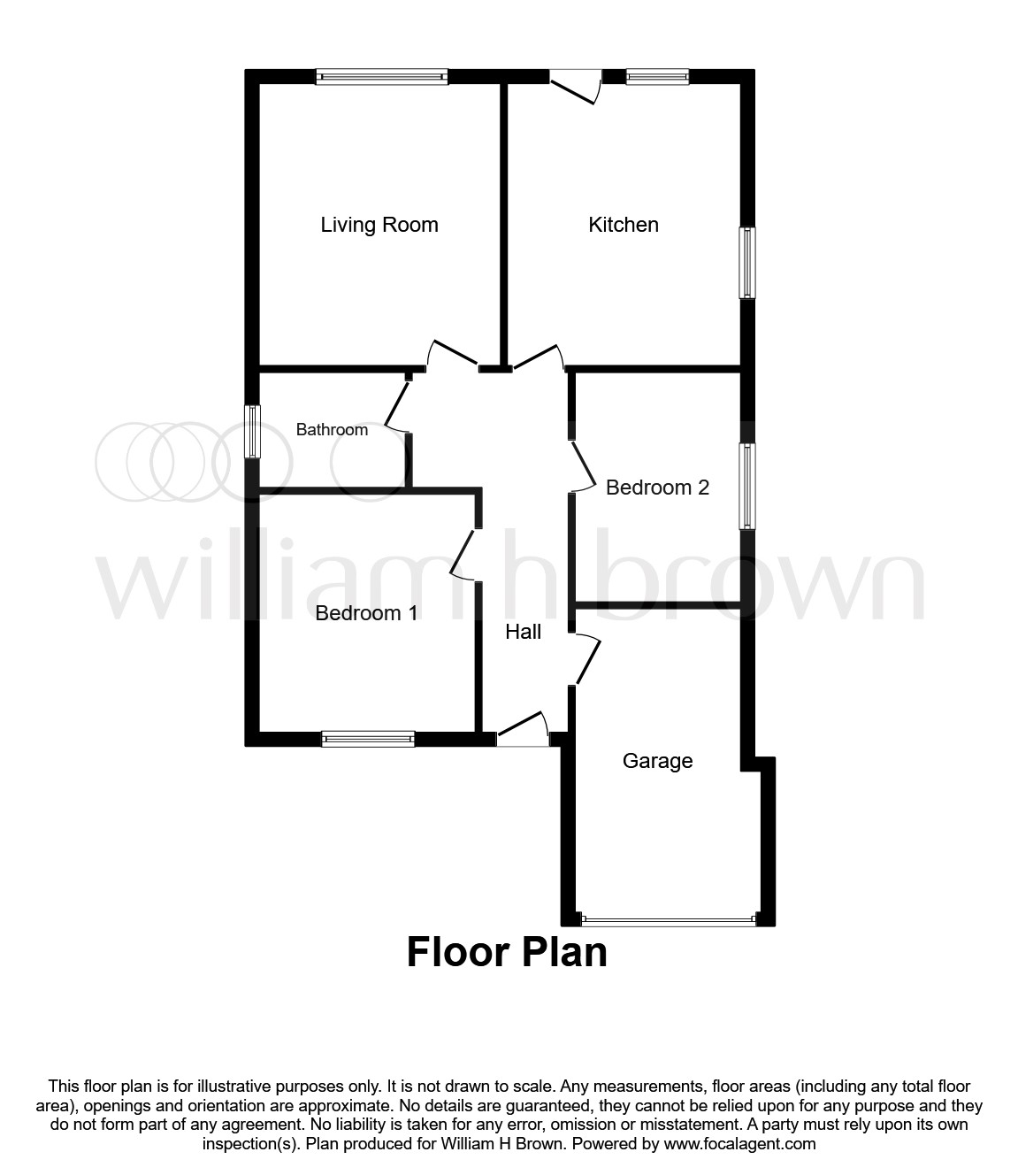 2 Bedrooms Detached bungalow for sale in Pembroke Place, Sudbury CO10