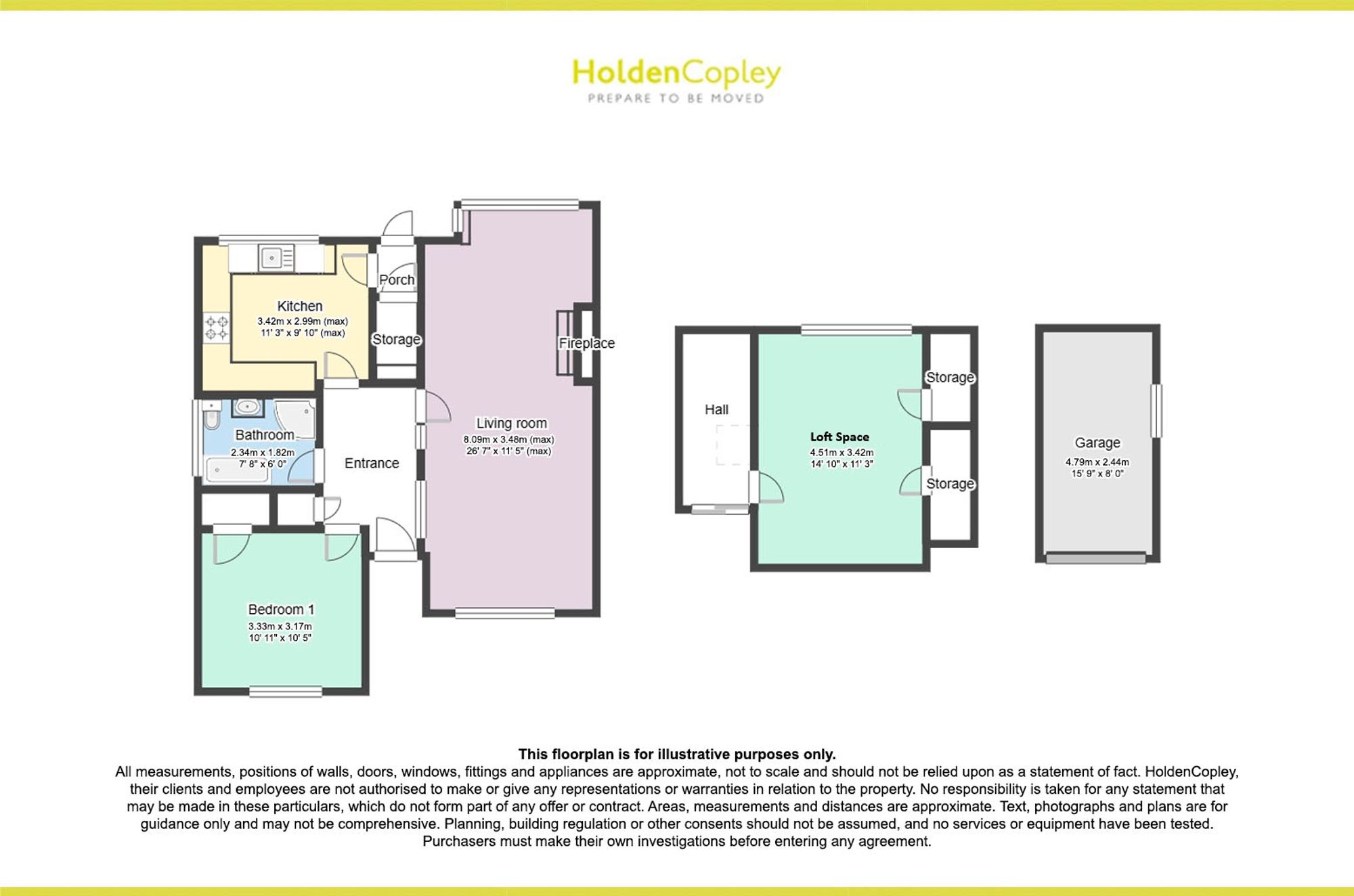4 Old Mill Close, Nottingham floorplan