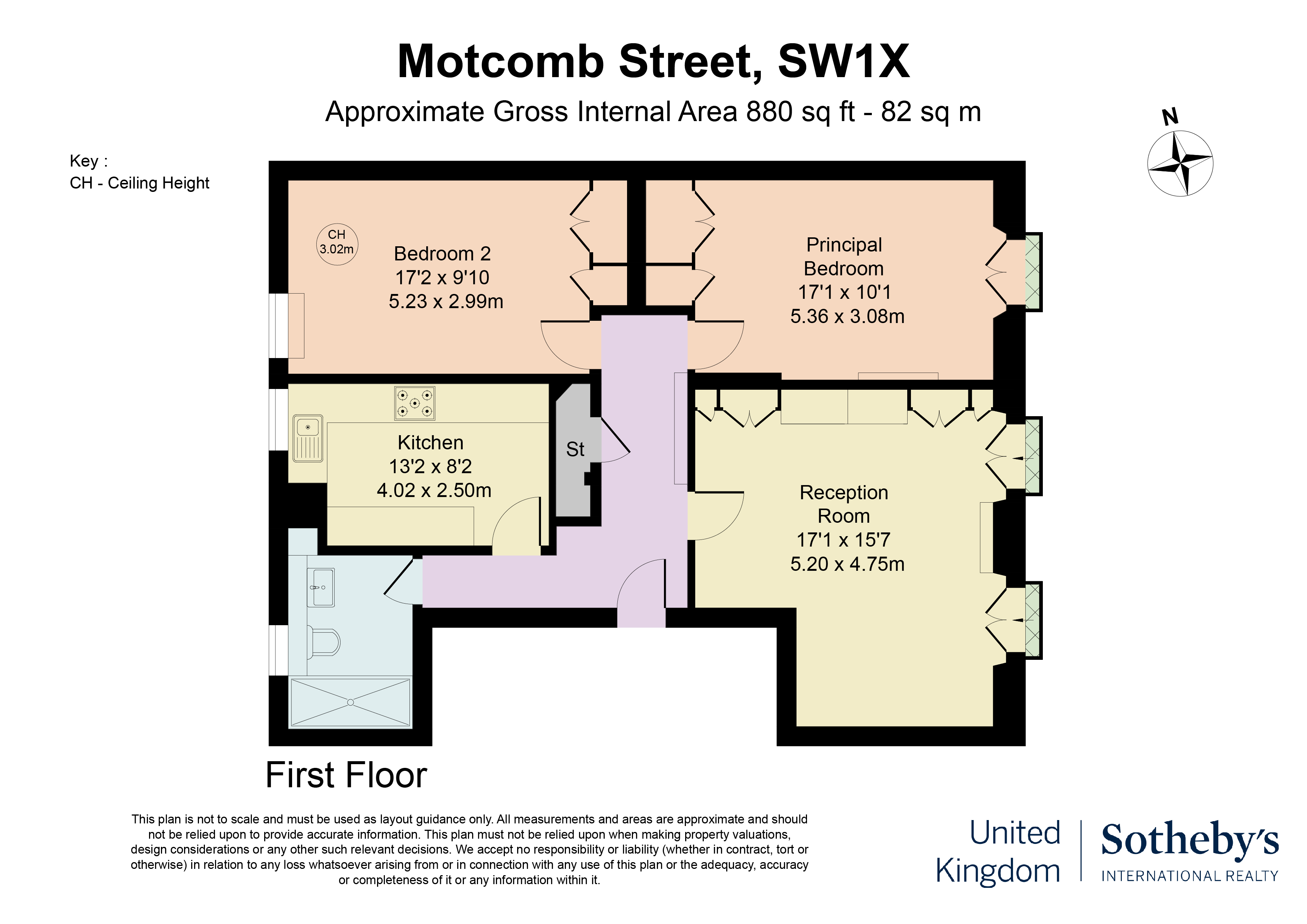 Motcomb, Motcomb Street, Belgravia floorplan