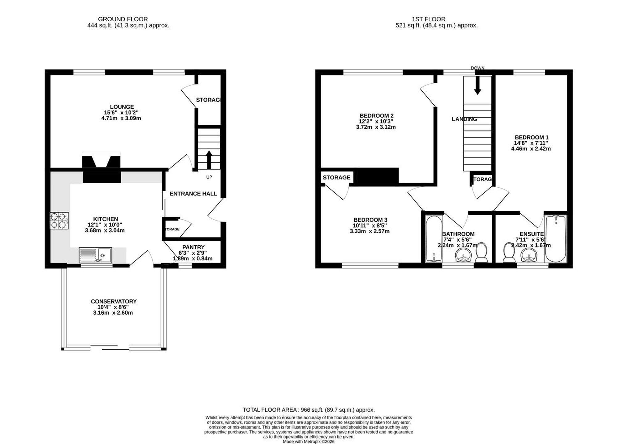 17 Ford Street, Chesterfield floorplan