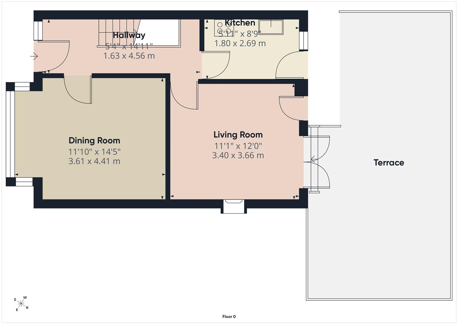 Woodlands Grove, Coulsdon floorplan